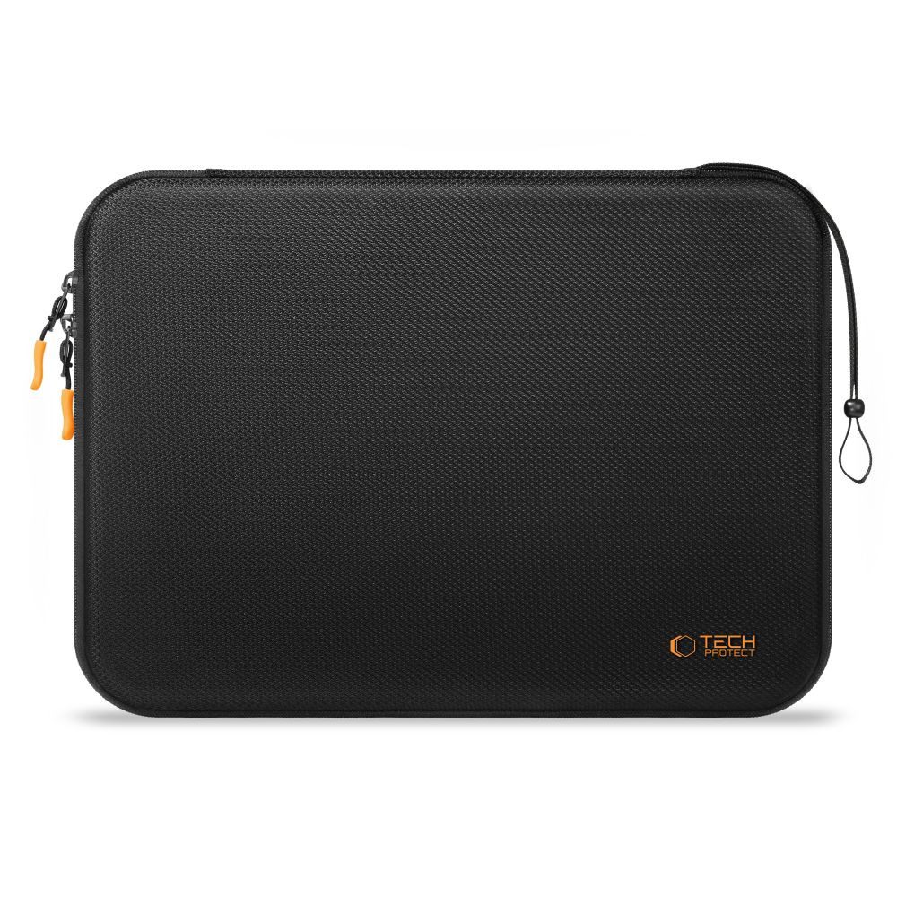TECH PROTECT Laptoptasche Notebookhülle Schutzhülle Hartschalenetui (Spar-Set, 1-tlg., 38 x 30 x 4 cm robust), Hartschale, Doppelreißverschluss, wasserabweisend