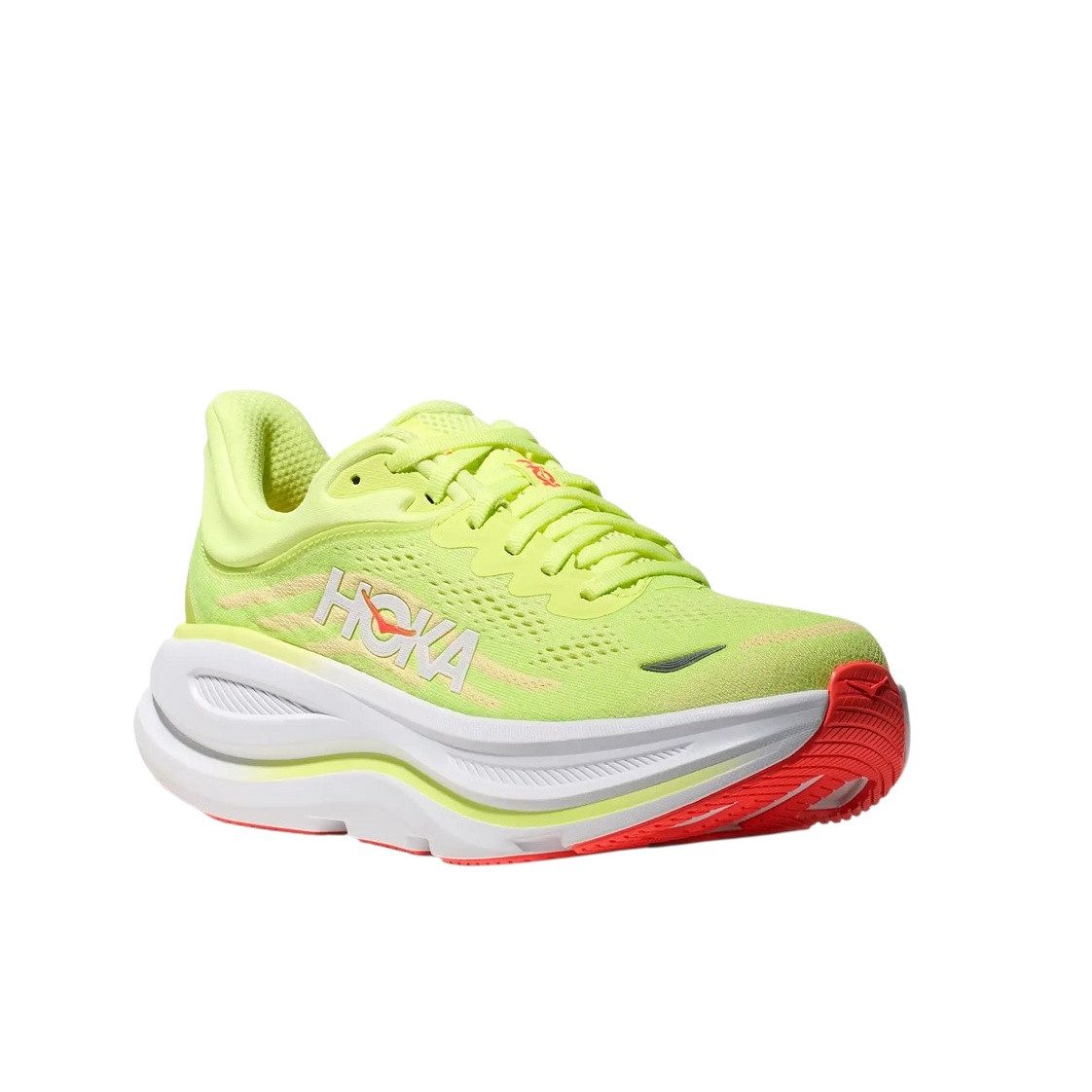 Hoka One One Bondi 9 (Dämpfung) neongelb Damen Laufschuh