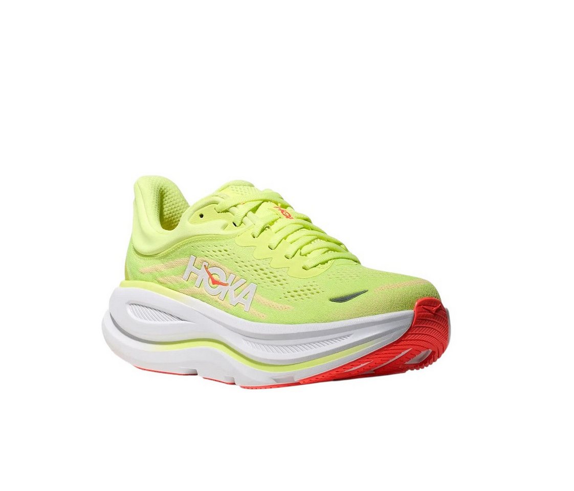 Hoka One One Bondi 9 (Dämpfung) neongelb Damen Laufschuh