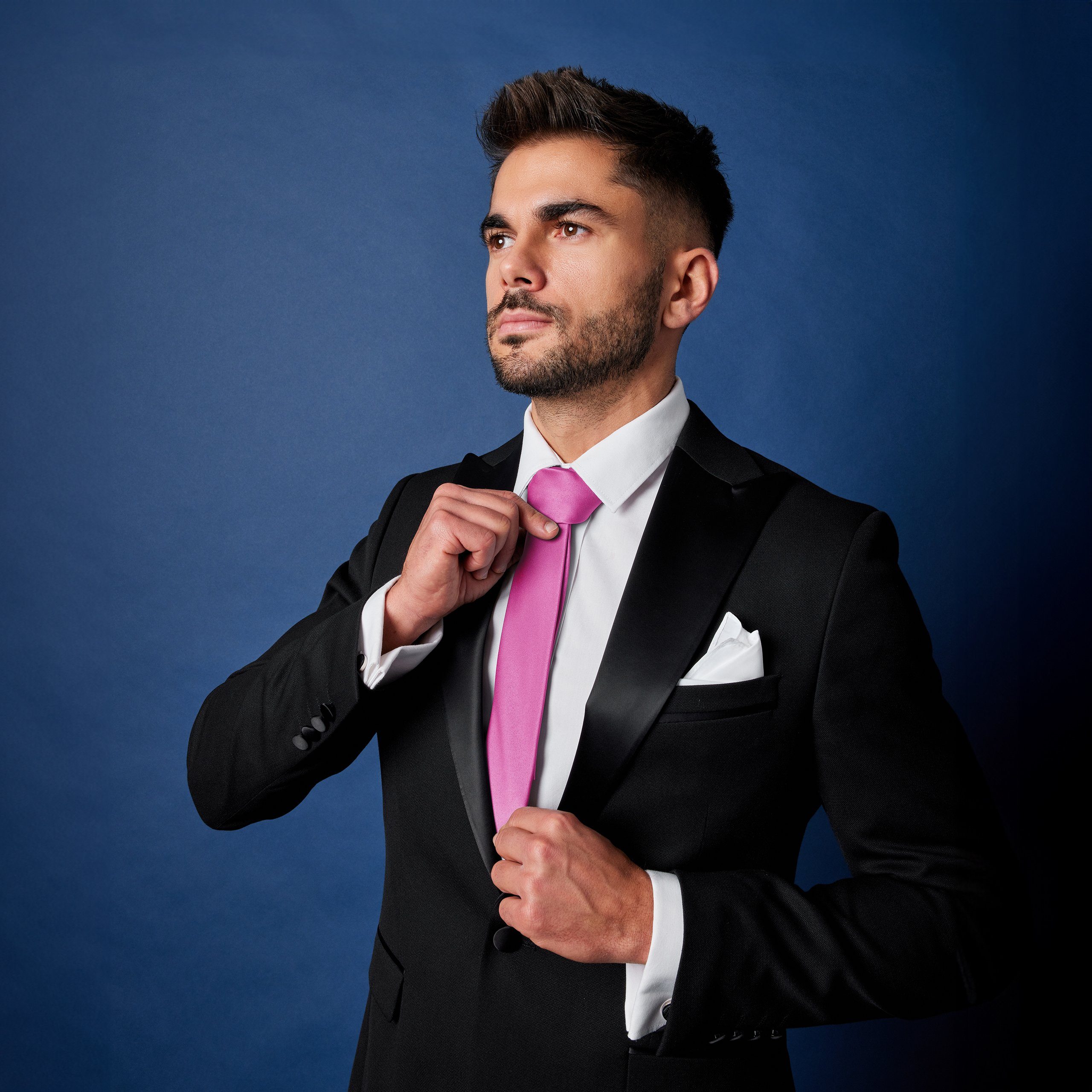 Ladeheid Krawatte Klassische Herren Krawatte matt Vielfältige Farben TMM-7 150cmx7cm (1-St)