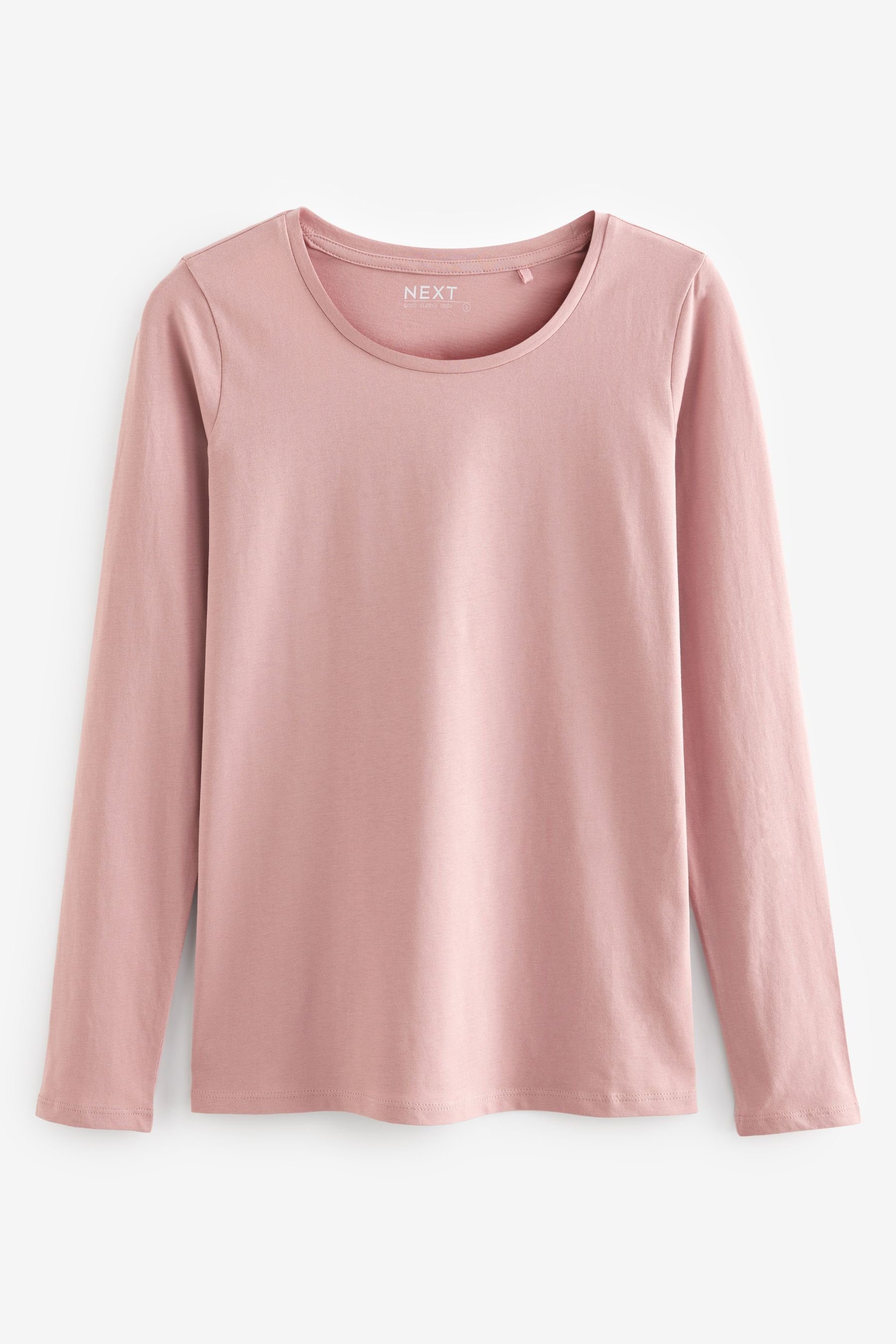 Next Langarmshirt Langärmeliges Shirt (1-tlg) Pink