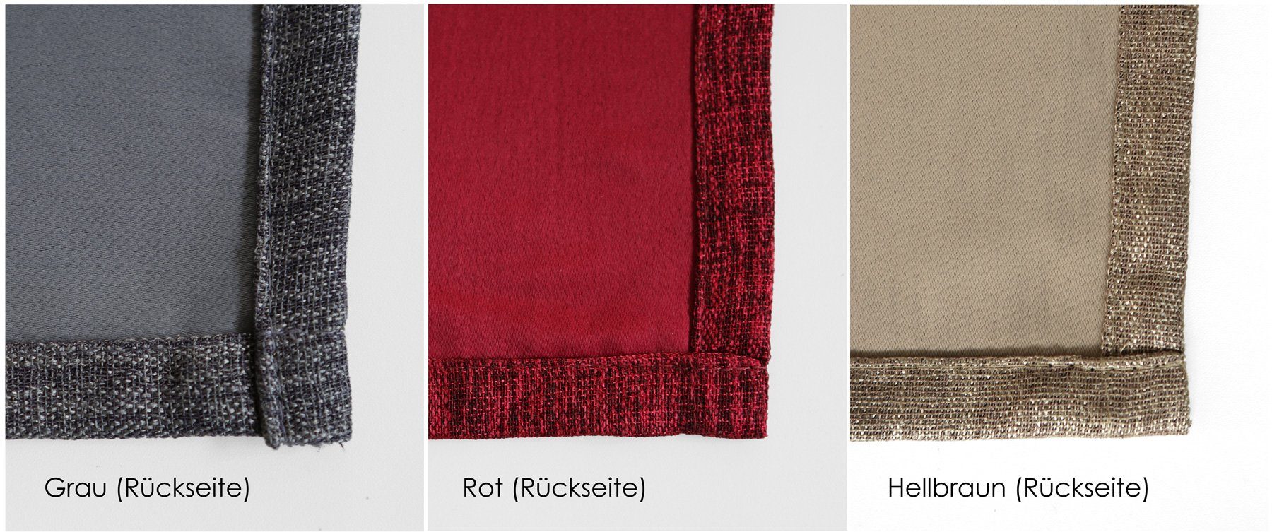 Beautex Vorhang, Gardine mit Ösen 140x245 cm, Ösenschal blickdicht (1 St), Ösen, blickdicht, Ösen, blickdicht, pflegeleicht
