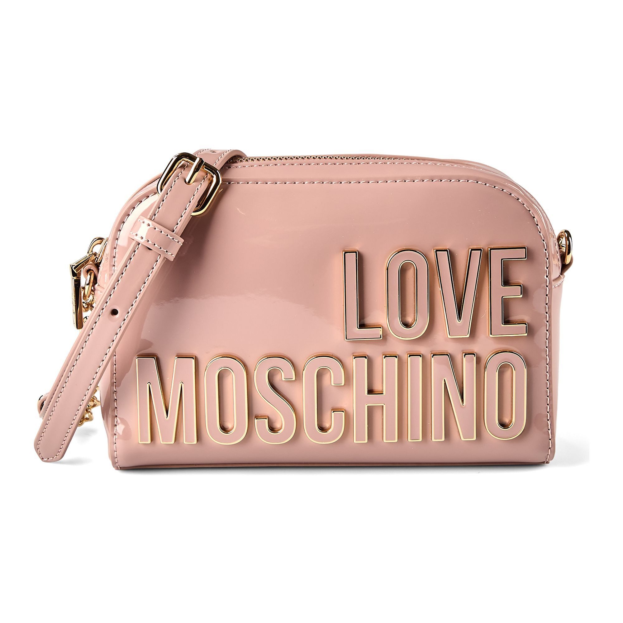 LOVE MOSCHINO Umhängetasche Enameled Logo, Polyurethan