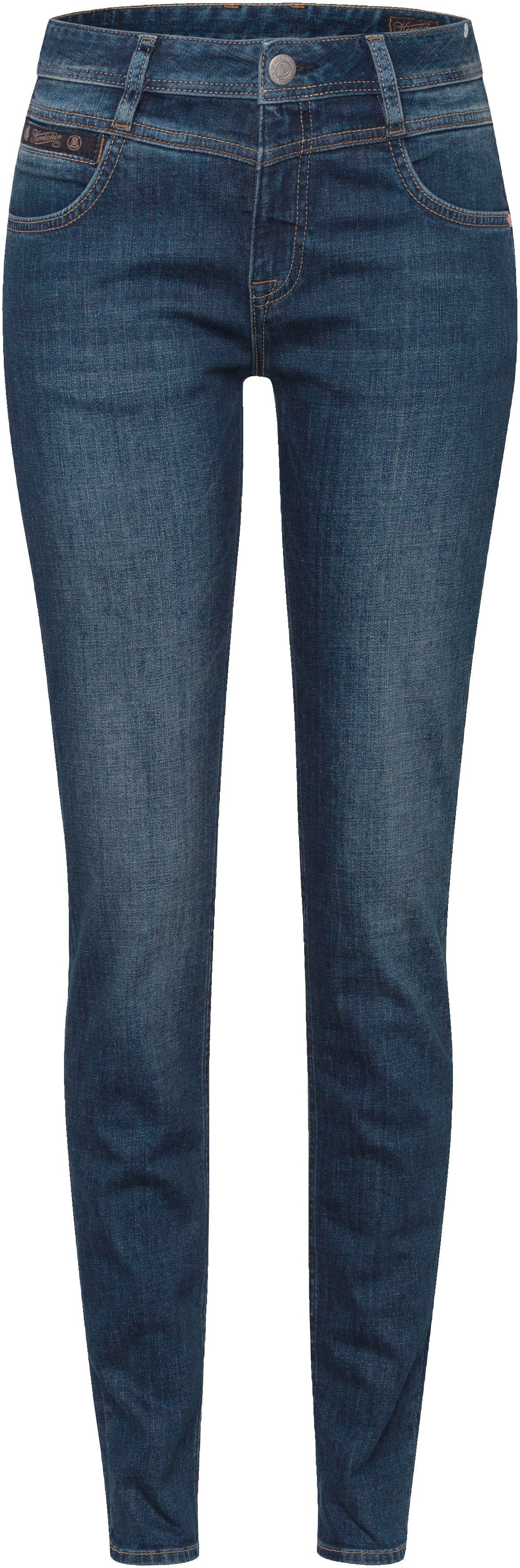 Waist PEPPY 034 Normal SLIM Polyester RECYCLED Slim-fit-Jeans Herrlicher Recycled used DENIM