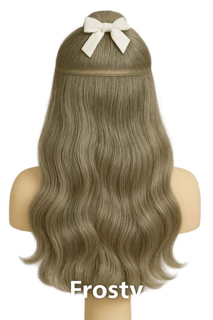 NOGI Kunsthaar-Extension NOGI Glam Clip, Clip-In Haarteil, 50 cm Länge, hitzebeständig für Glam-Look