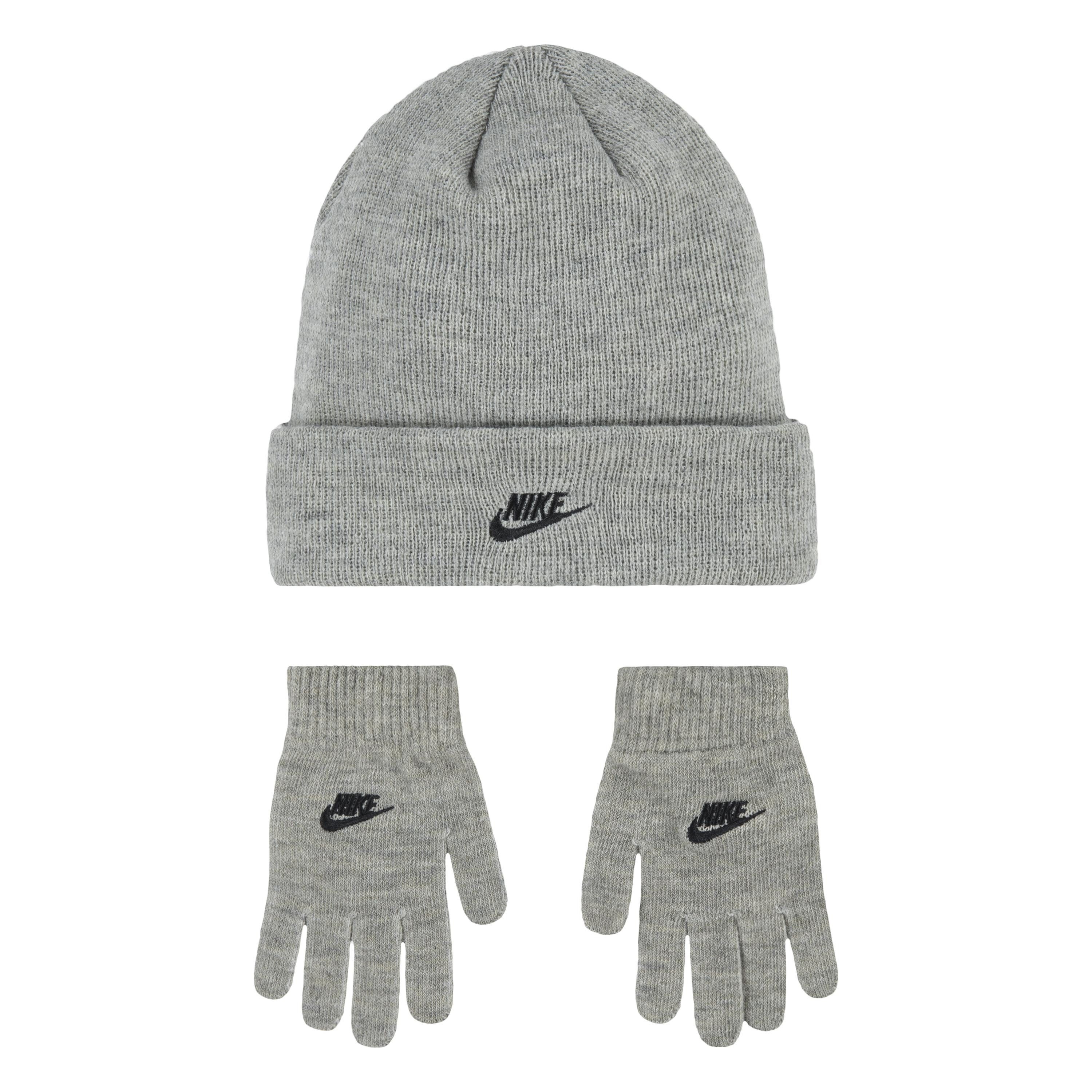 Nike Sportswear Beanie NAN FUTURA BEANIE/GLOVE SET (Set, 2-St) Größe 8-15, für Kinder