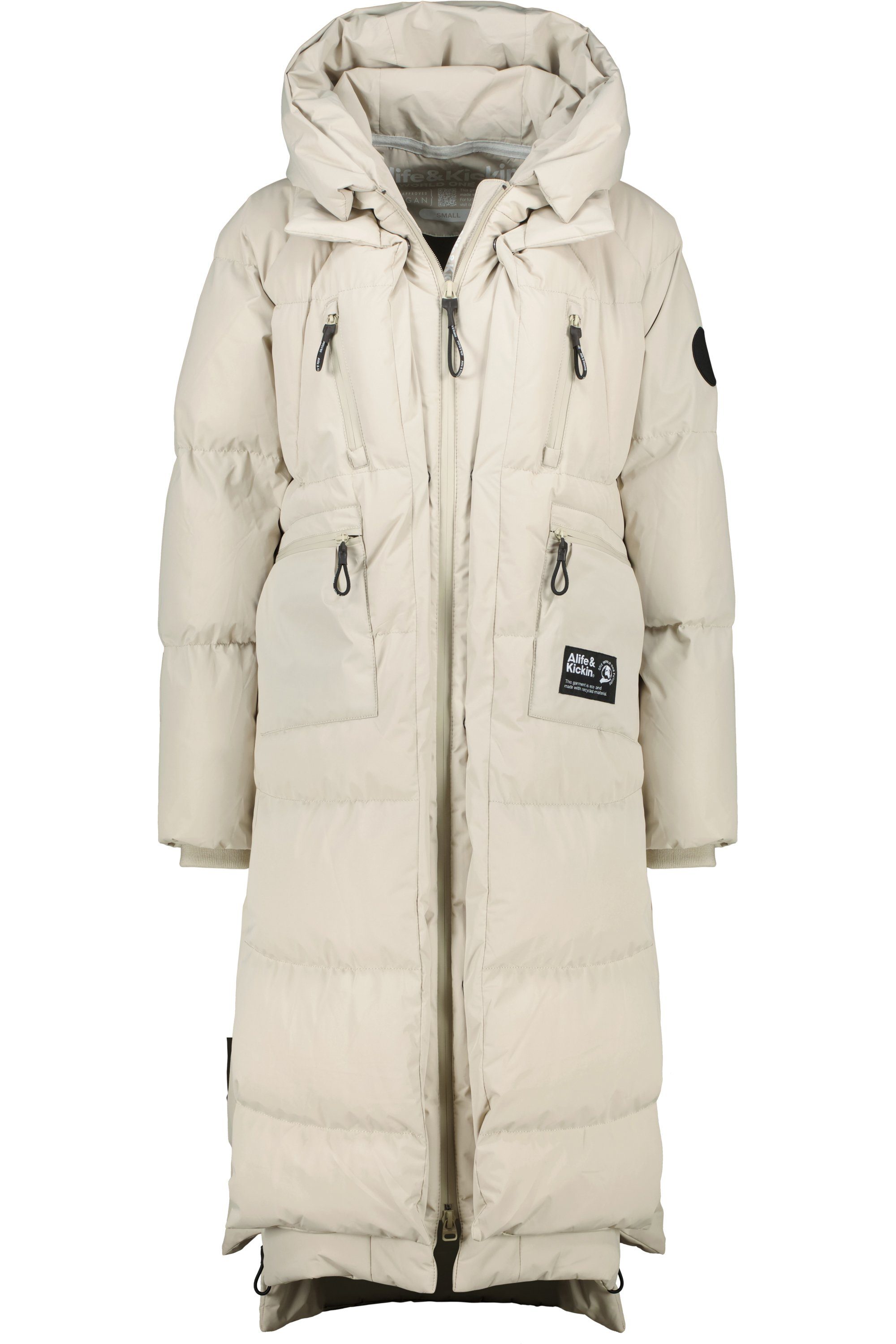 Damen Puffer Winterjacke, Alife Jacke Coat pumice A RihannaAK Kickin Winterjacke &