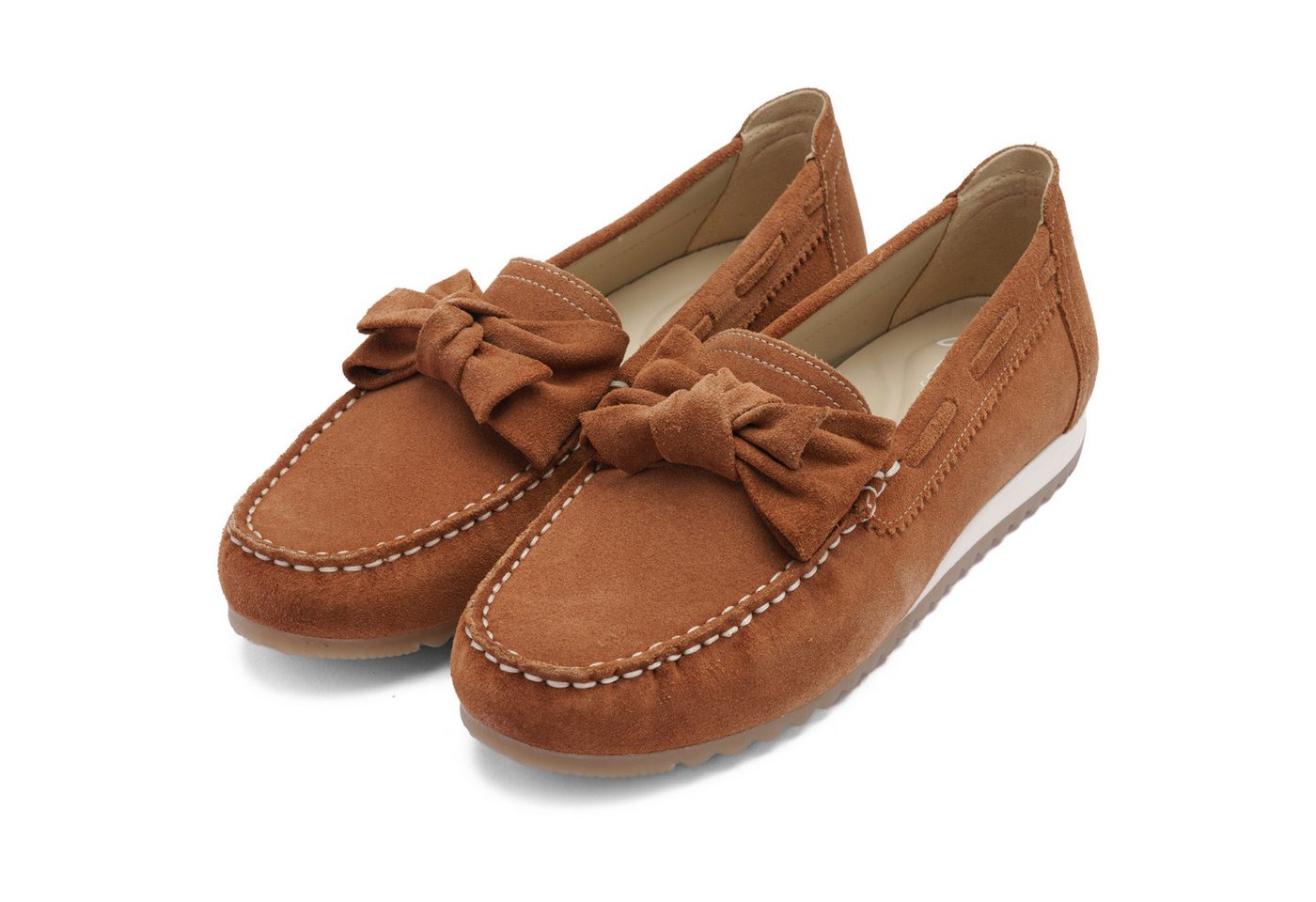 Ara NEW PORT Mokassin Schlupfschuh, Slipper mit Wechselfußbett, G-Weite