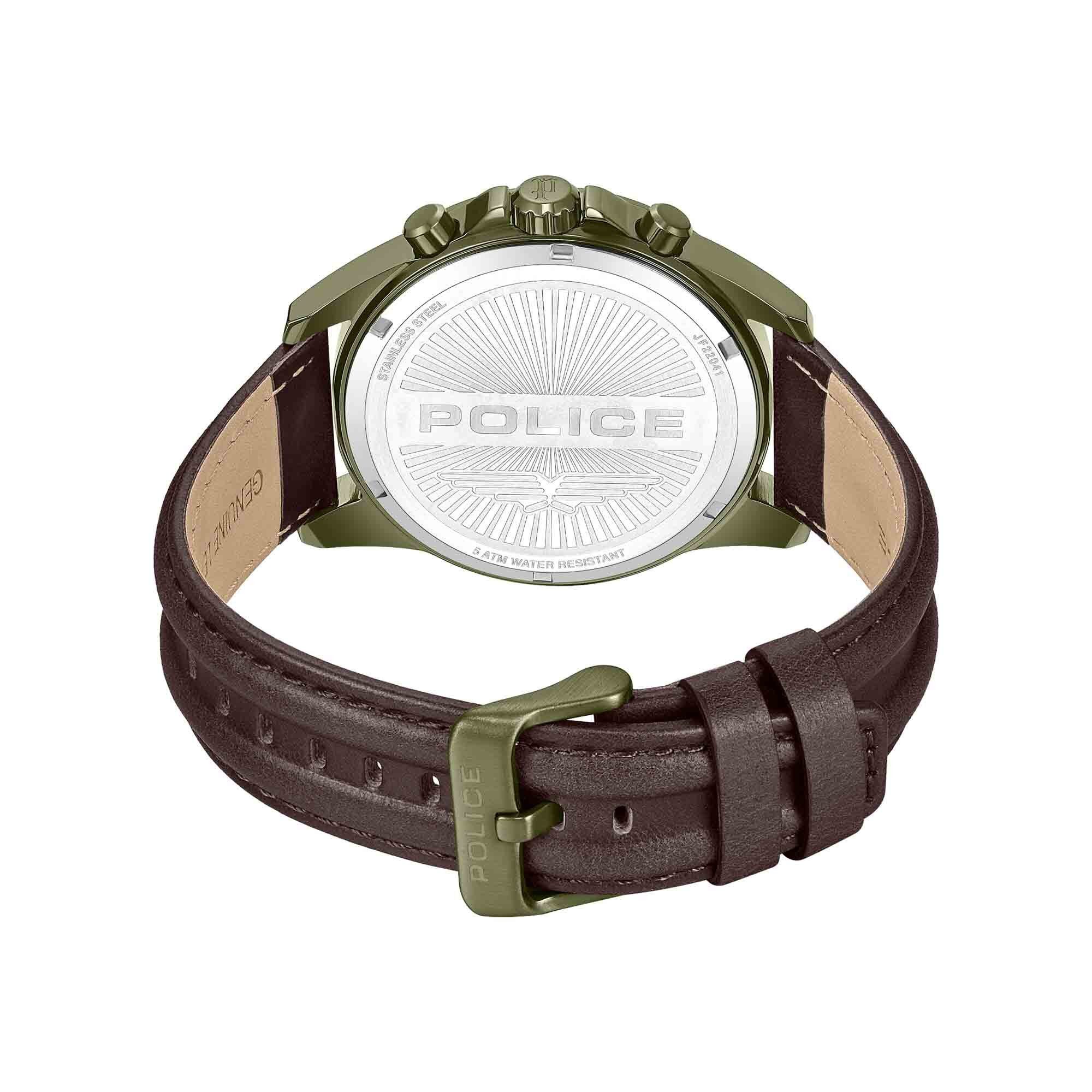 Police Quarzuhr Quarzuhr Herrenuhr 43 mm Quarz Herren