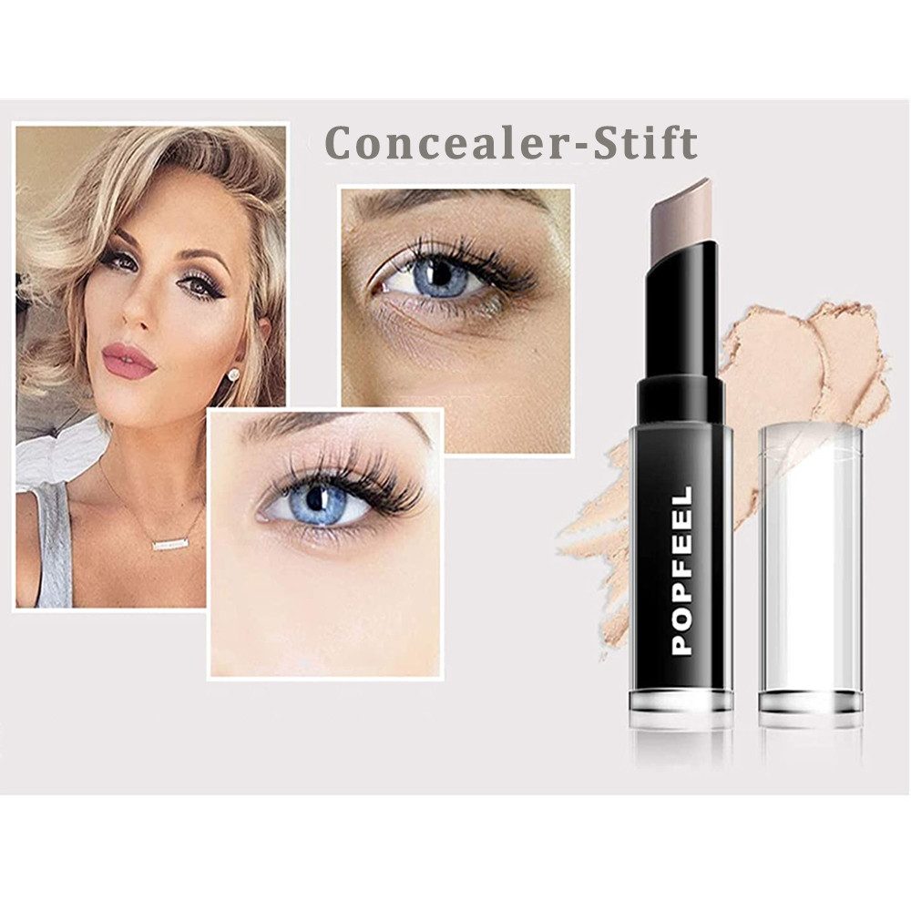 KINSI Make-up Set 20-teiliges Einsteiger-Schminkset, Make-up Geschenkset, hautfreundlich, 20-tlg., Leichtes Schminkset Komplettset, Must Have Set für Makeup-Trägerinnen