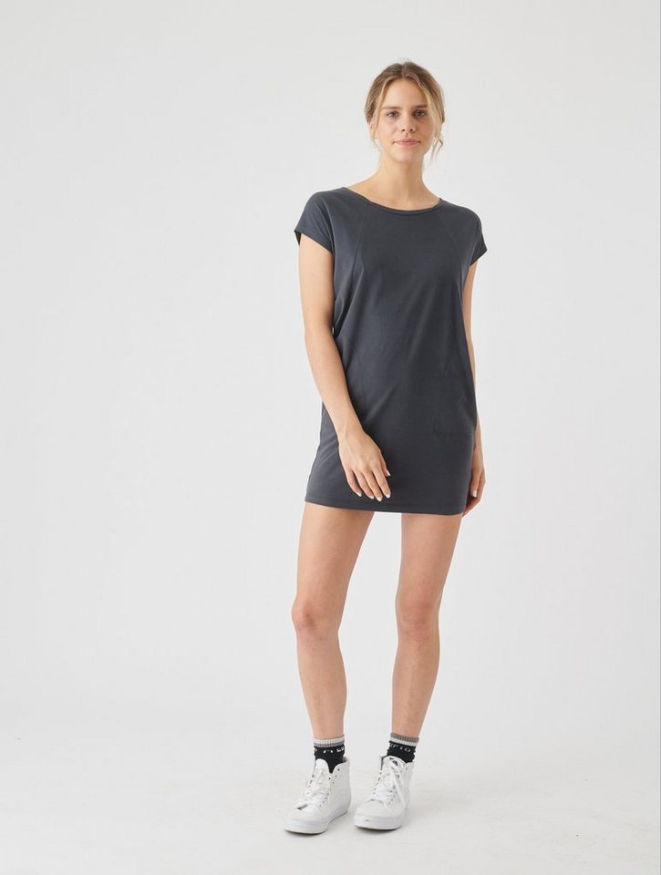 Cleptomanicx Jerseykleid »Organicx« im modischen Look in schwarz