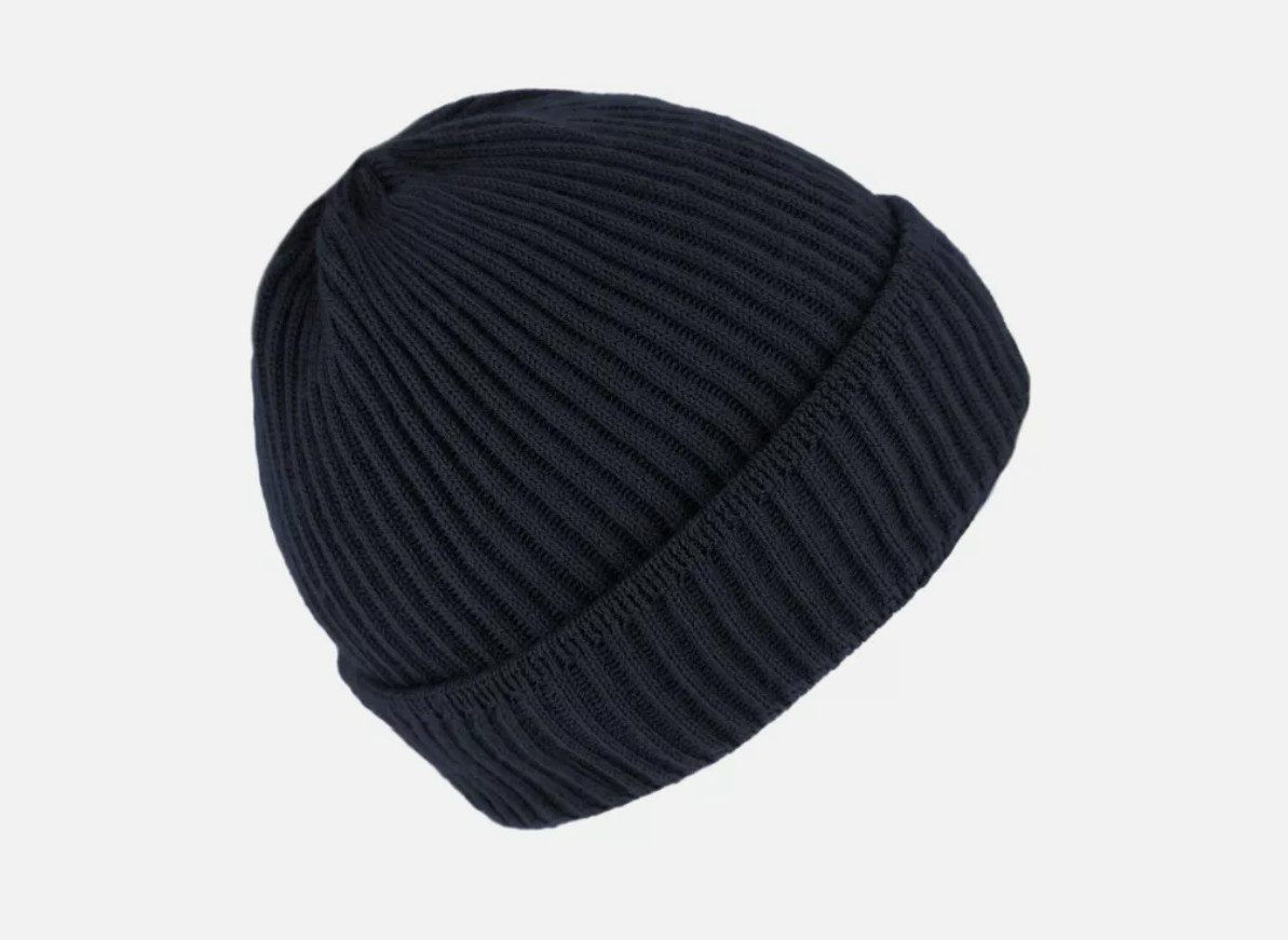 Fiebig Beanie Strickmütze Beanie mit Umschlag günstig online kaufen