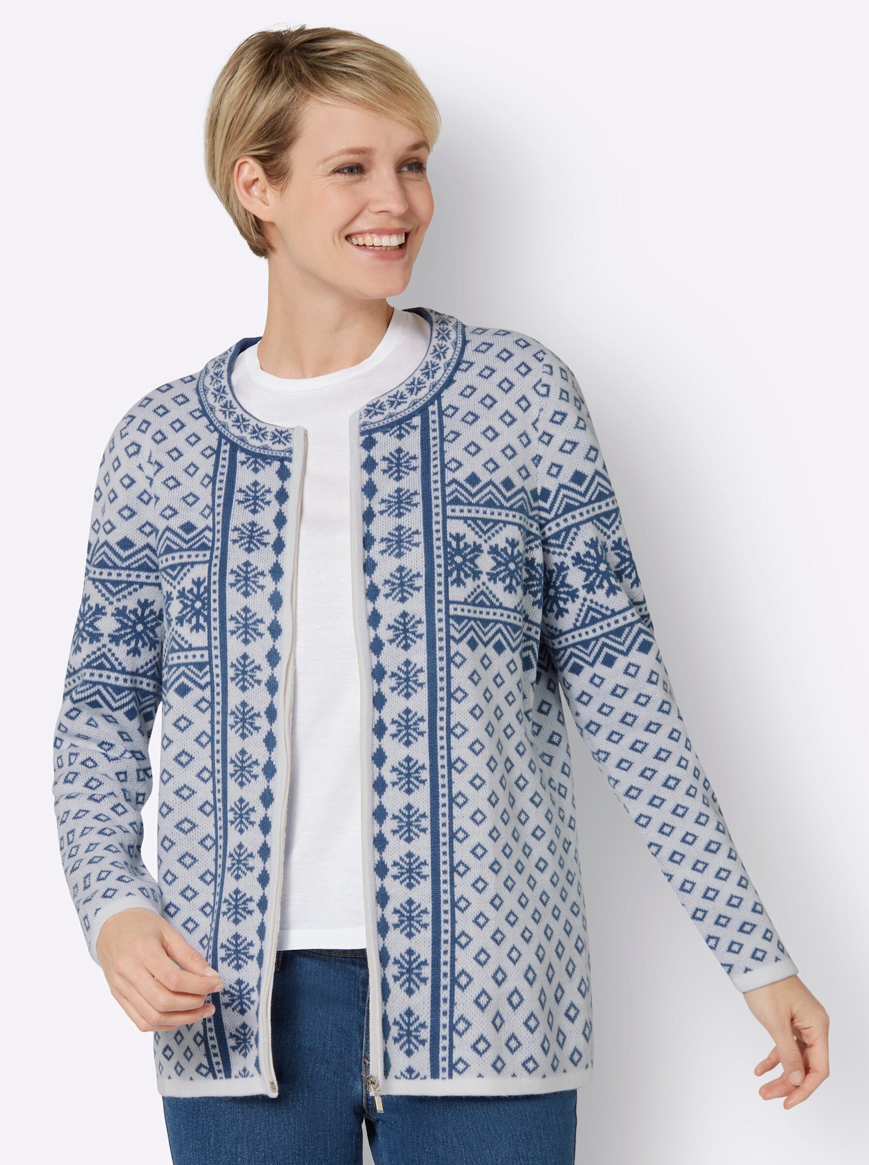 Journey Warme und weiche Strickjacke