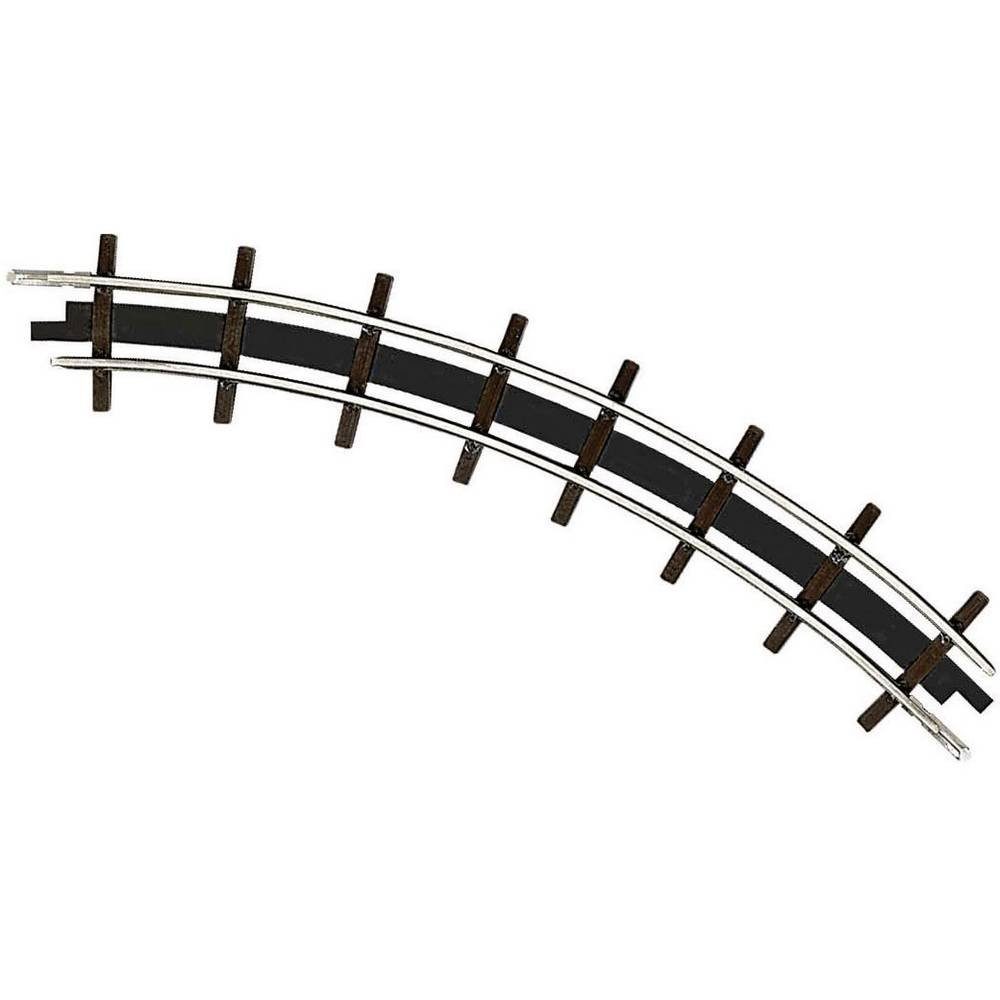 Modelleisenbahn-Set H0f Feldbahngleis, gebogen R 115, 45°