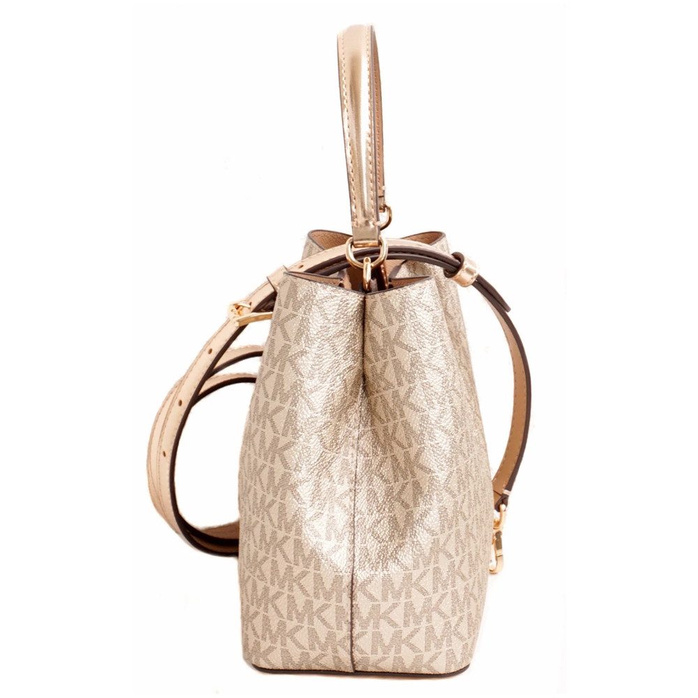 MICHAEL KORS Umhängetasche Pratt Small Schultertasche Pale Gold 35S5G3FM5M günstig online kaufen