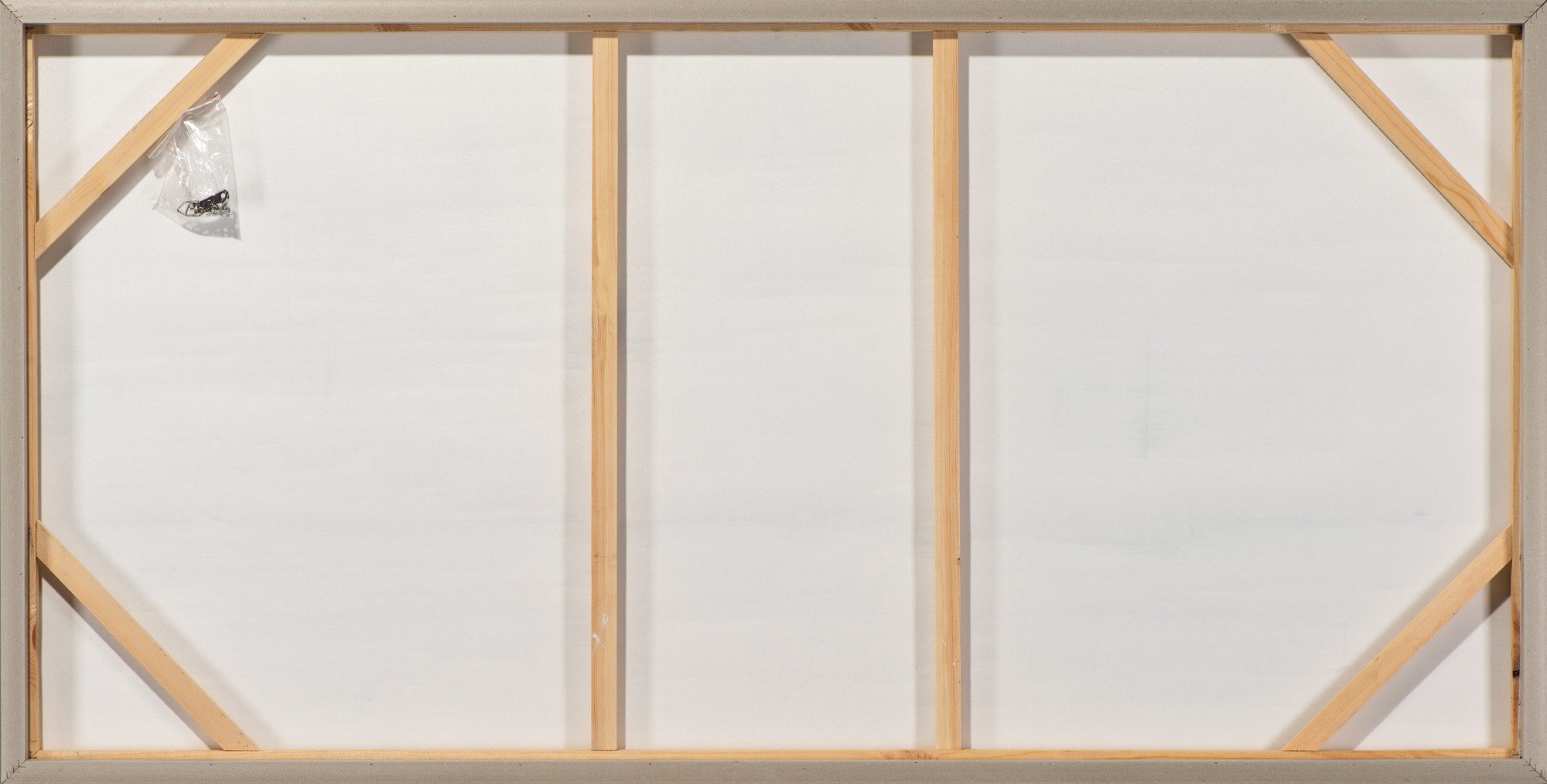 ArtUniverse Gemälde Leinwandbild Bunter Herbstwald 72 x 142 cm, Naturmotiv