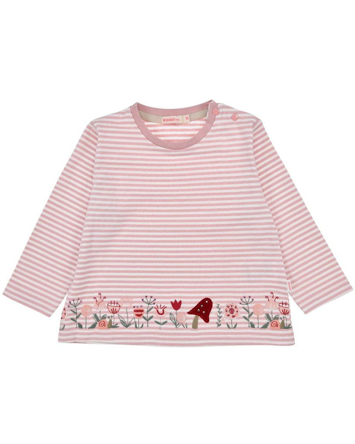 T-Shirt Mädchen Langarmshirt 'Be nature' 86955, Stipe Ca