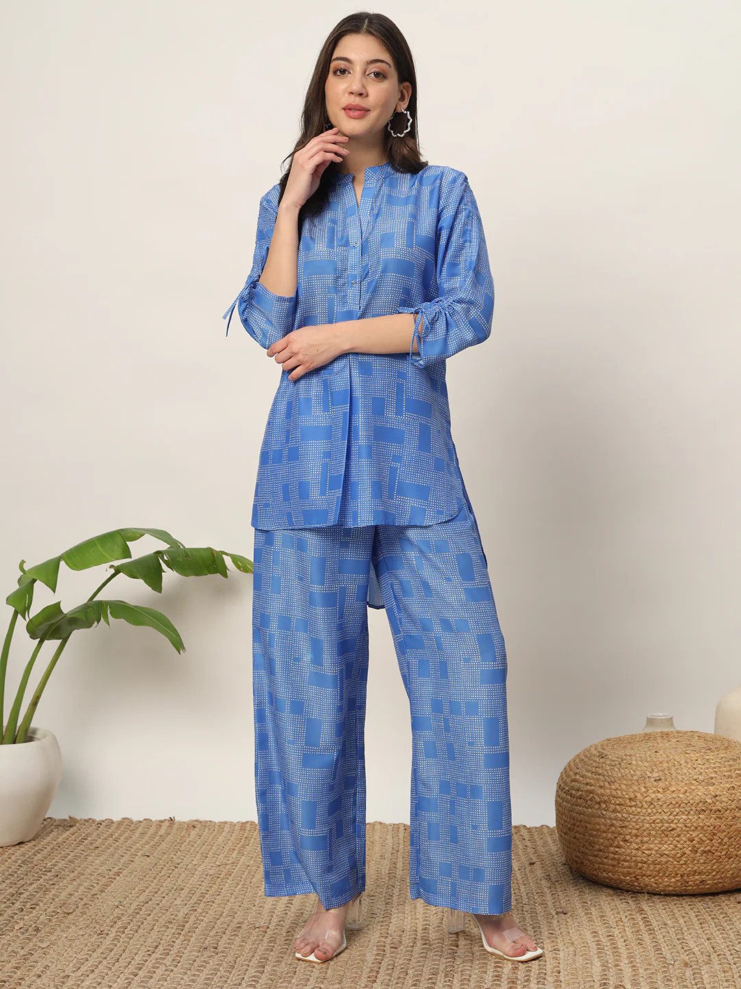 Blusentop Co-ord Set Isla Pasion Co-ord Set 2 pcs Bluse +Hose
