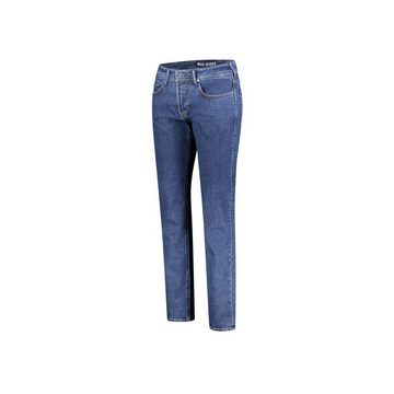 MAC Straight-Jeans blau regular (1-tlg)