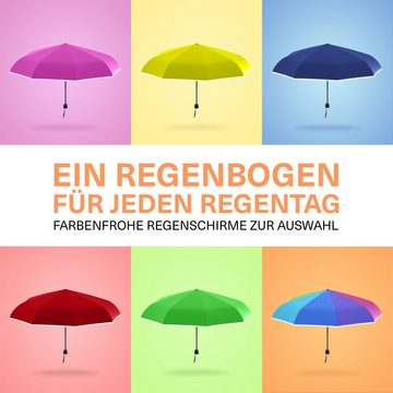 Styngard Taschenregenschirm Stockholm, Kinderregenschirm mit Reflektoren und Klatschband