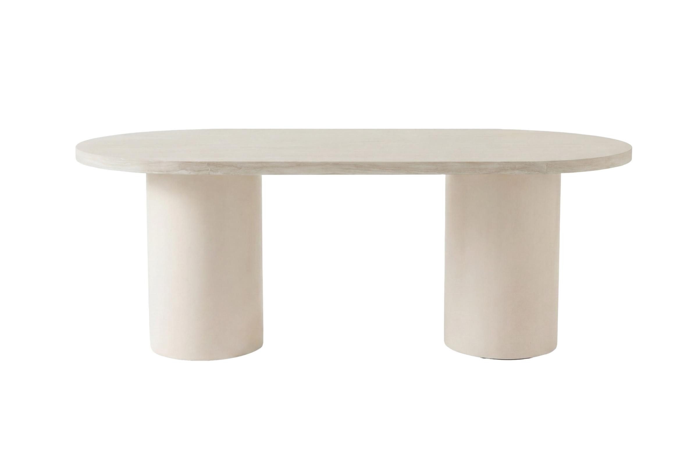 Venture Home Esstisch Narvik Esstisch 100x200 cm beige. (1-St)