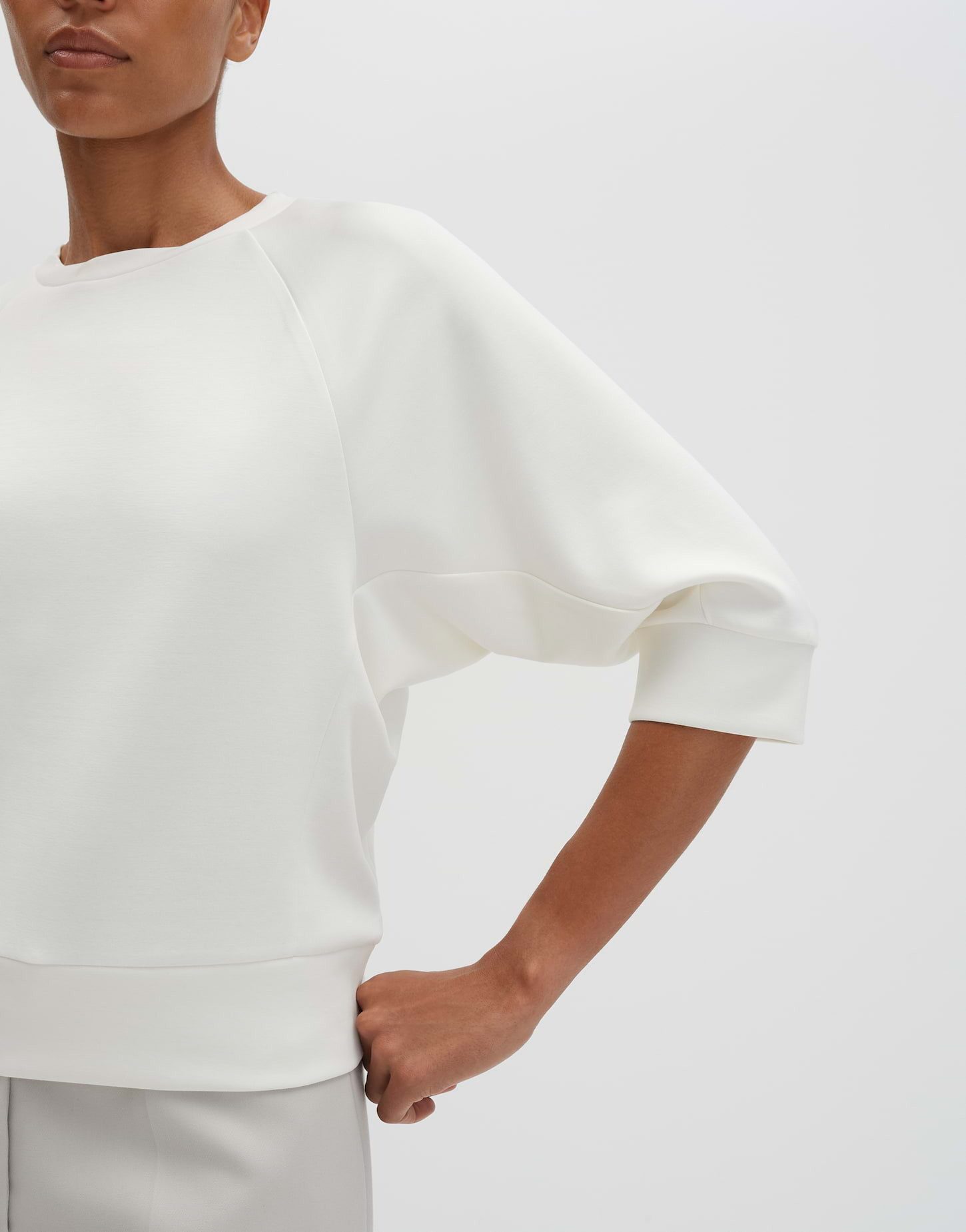 someday Sweatshirt Ulea Lockere Passform, Raglanärmel und breiter Saum – Bild 5 von 5