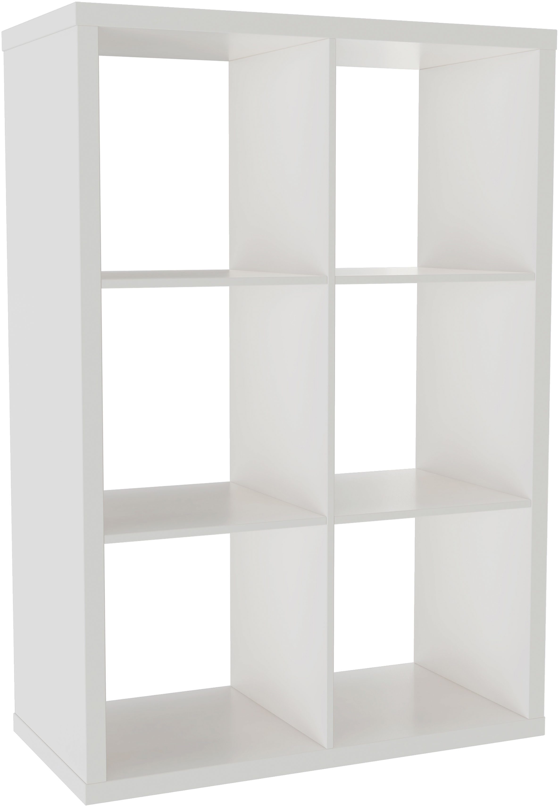 OTTO home Raumteilerregal IZOLA, Raumteiler, Aktenregal, Würfelregal, mit 6 Fächern, quer und hochkant stellbar, (B/T/H) 76x37x110 cm – Bild 3 von 5