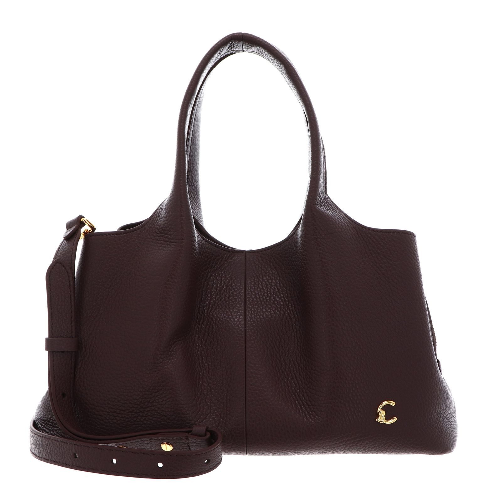 COCCINELLE Handtasche Handbag Grained Leather, aus echtem Rindsleder