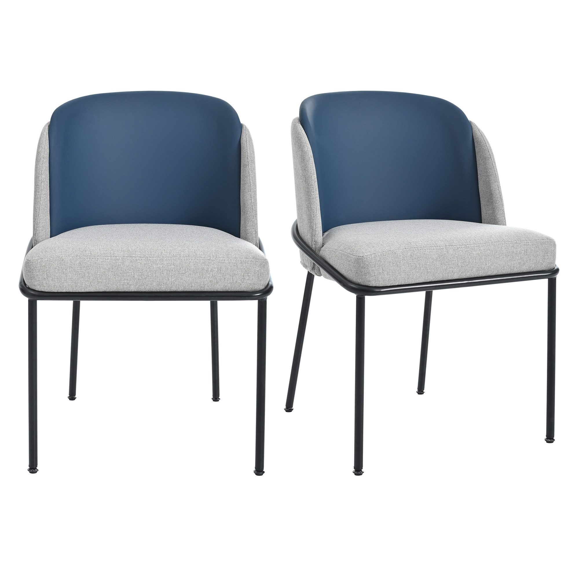 MODFU Esszimmerstuhl Küchenstuhl,Loungesessel,Kosmetikstuhl (2 St Modern günstig online kaufen