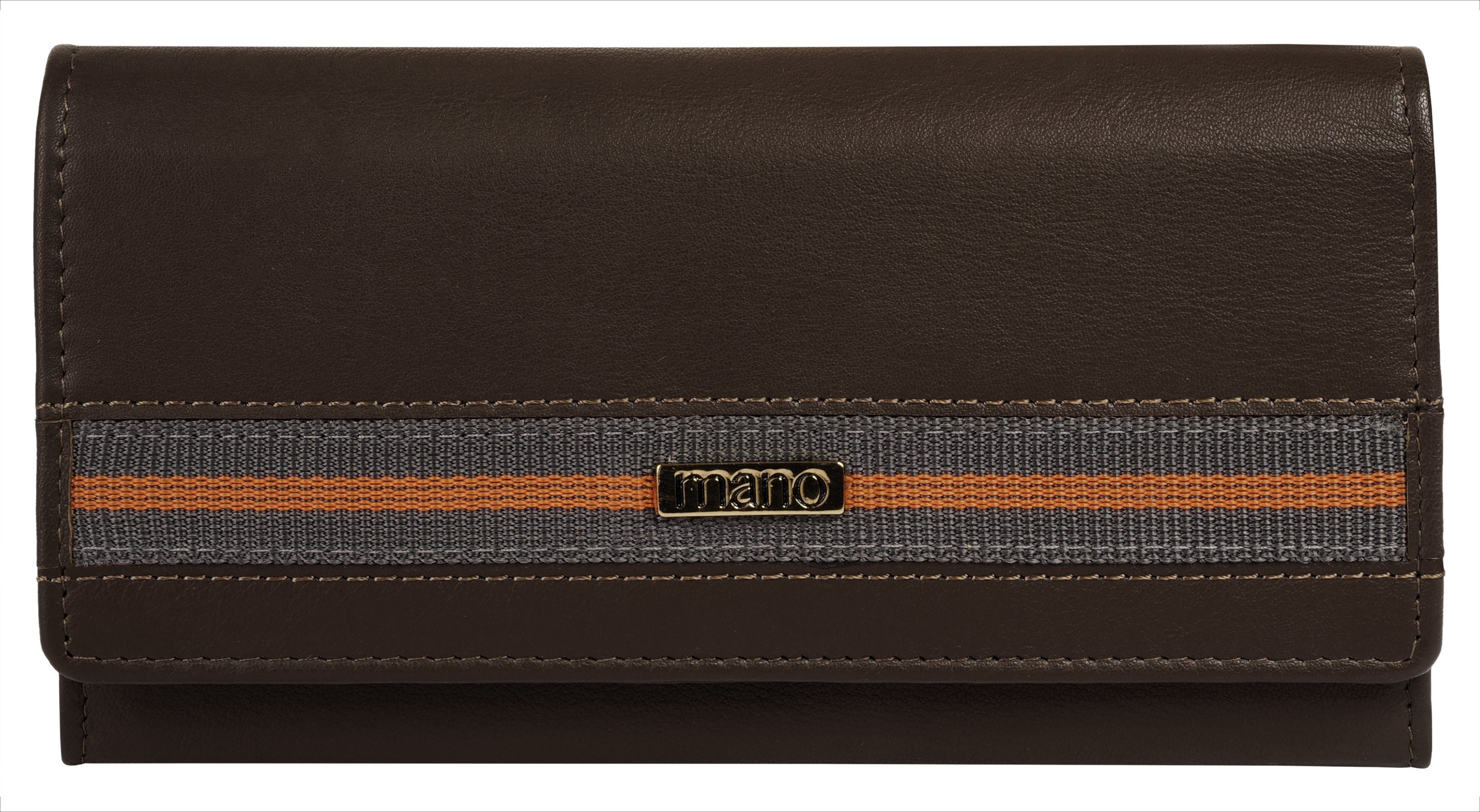 MANO Geldbörse, echt Leder