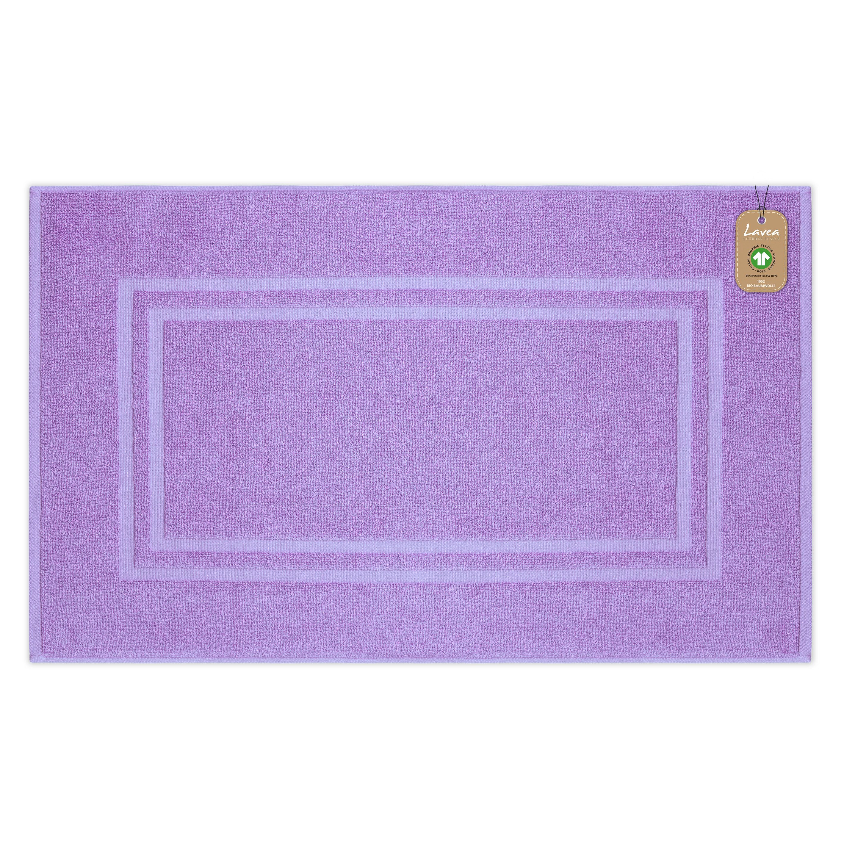 Lavea Badematte Bali Badvorleger Duschvorleger 50x80cm, Badteppich, Höhe 20 günstig online kaufen