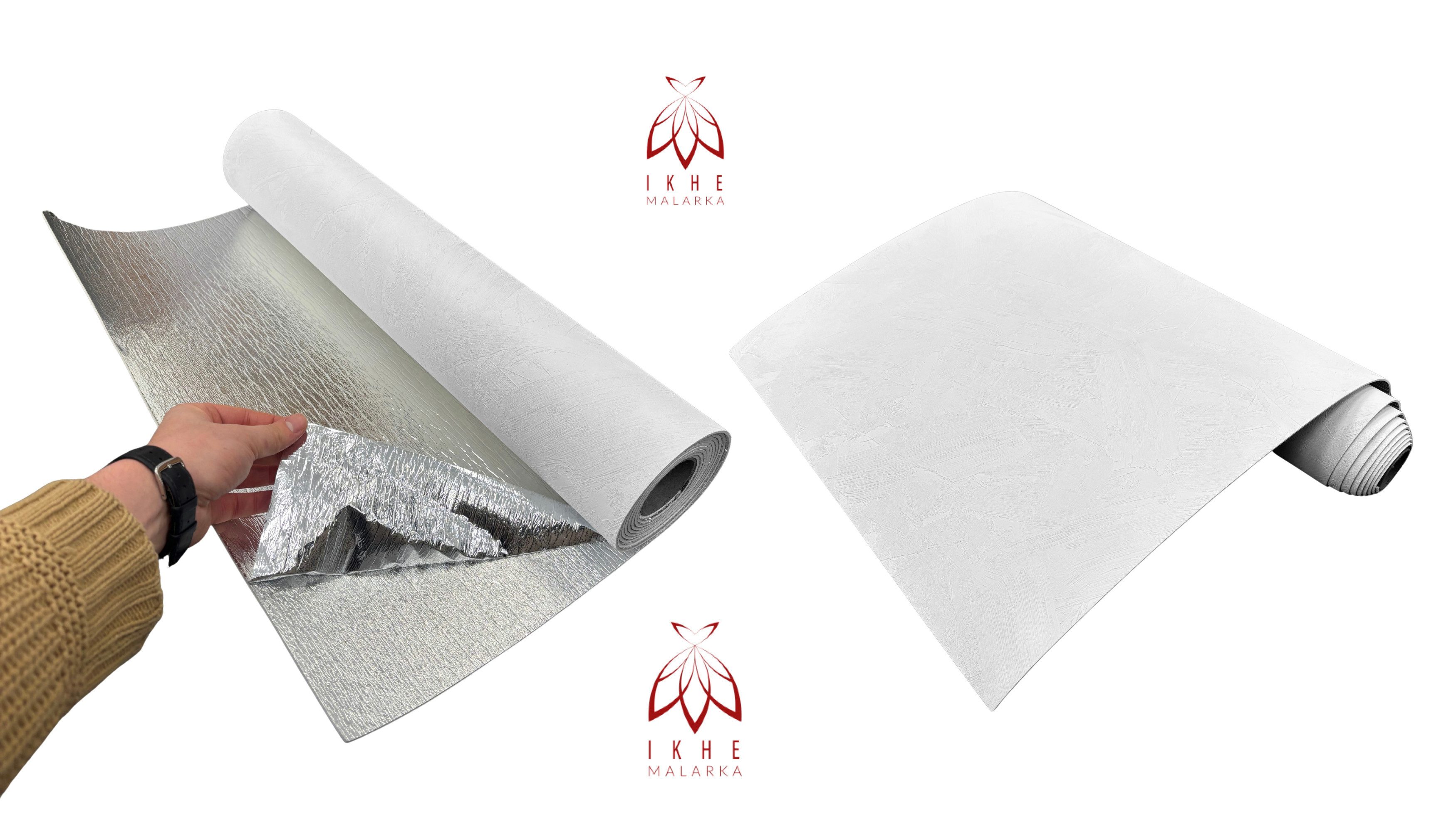 IKHEMalarka Wandpaneel Selbstklebende Flexible Schaum-Wandverkleidung 1,8 m², BxL: 60x300 cm, 1,8 qm, (1 Rolle = 1,8 m², 300x60cm) Schall- und wärmeisolierend,  – Bild 3 von 5