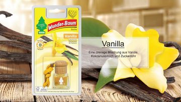 Kunstbaum Bottle Duft Flakon Vanille WUNDERBAUM Luft Erfrischer Vanilla 4,5 ml, Wunder-Baum