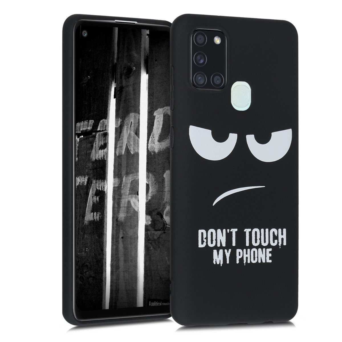 kwmobile Handyhülle kwmobile Hülle kompatibel mit Samsung Galaxy A21s - Handyhülle Silikon, Hülle kompatibel mit Samsung Galaxy A21s - Handyhülle Silikon Case
