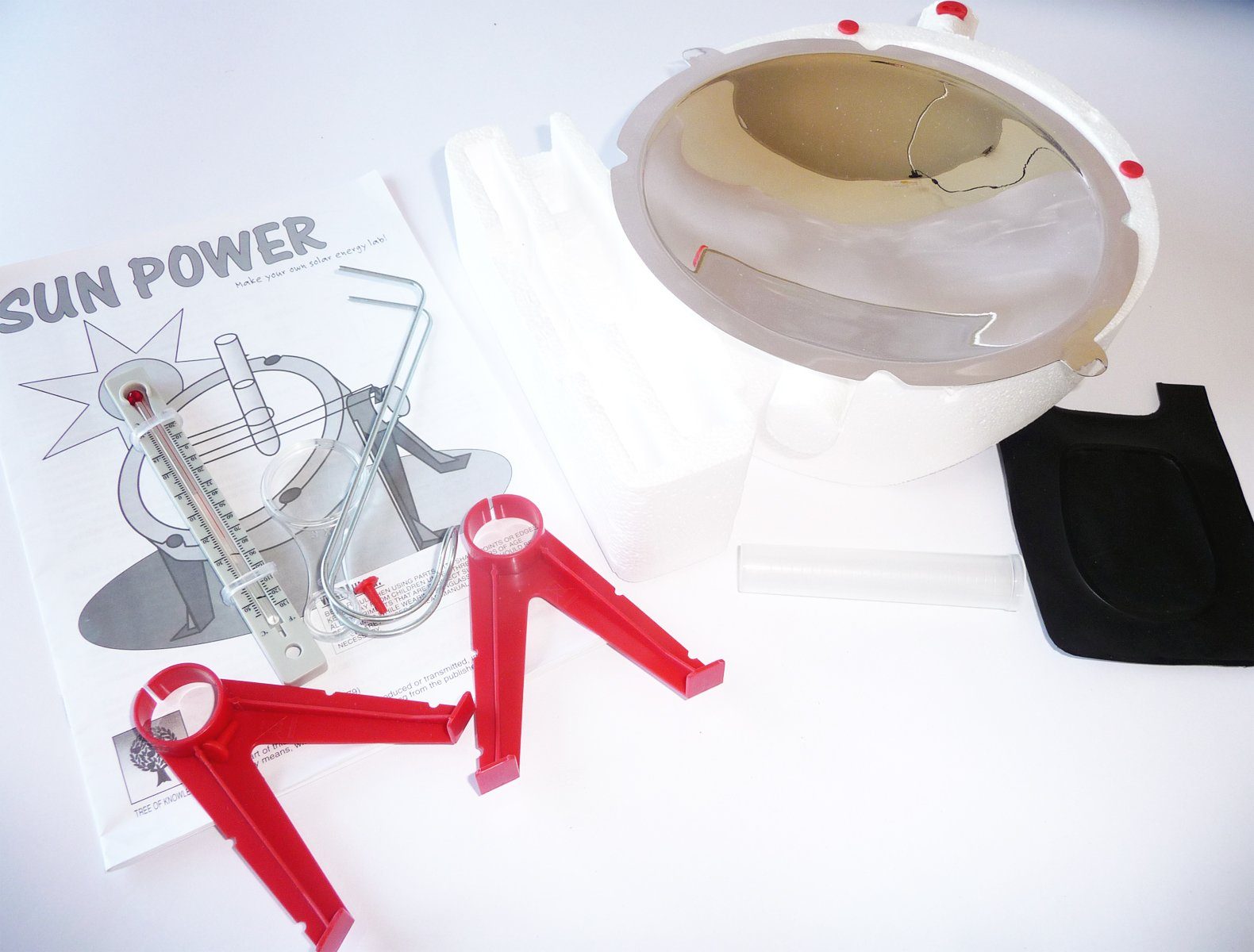 Edu-Toys Experimentierkasten Experimentierkasten Sun Power – Sonnenenergie entdecken & verstehen, (Starterset, 1-tlg., Sonnenenergie), Bausatz - Experimentieren mit Sonnenkraft