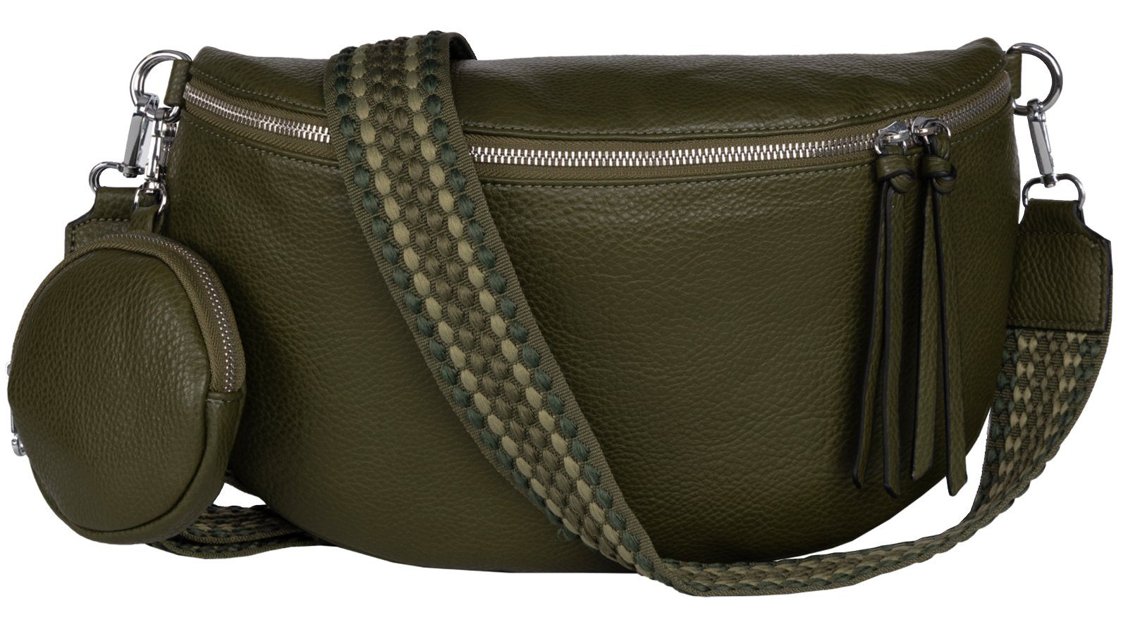 EAAKIE Gürteltasche Bauchtasche Umhängetasche Crossbody-Bag Kunstleder günstig online kaufen