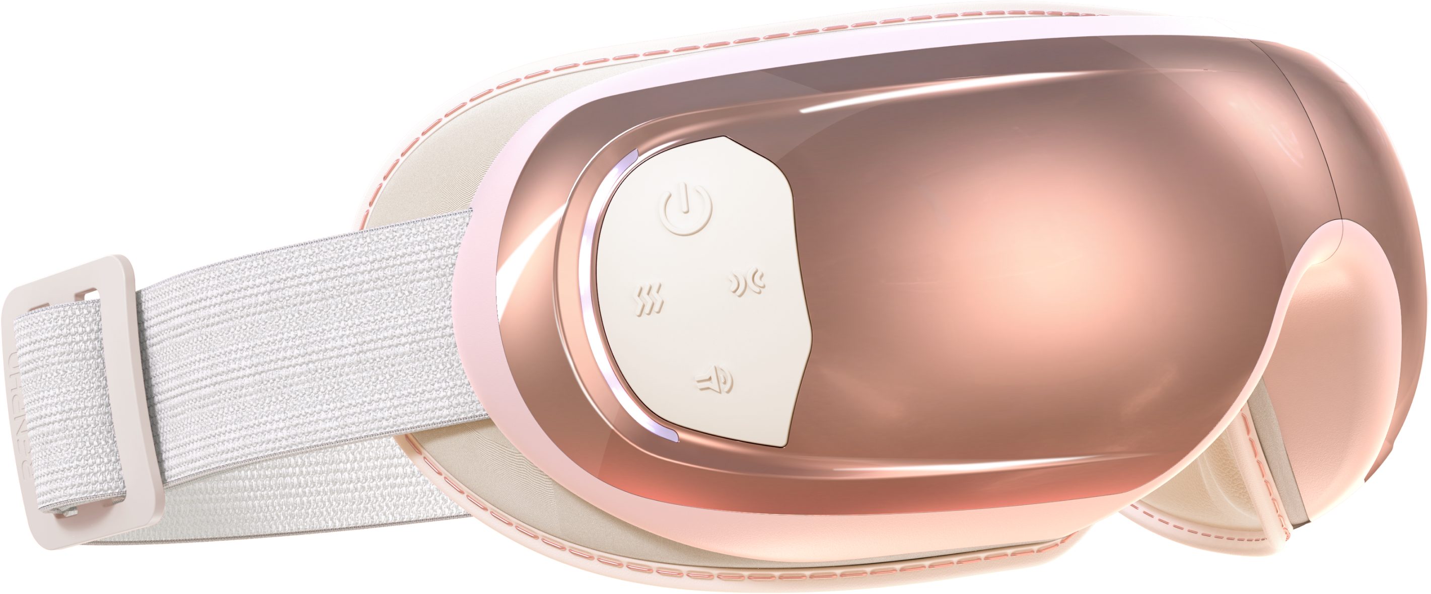 RENPHO Gesichtsmassagegerät Renpho Eyeris 3 Eye massager G010V, Sprachgesteuertes Pflegeerlebnis mit Wärme, Kühlung und Akupressur