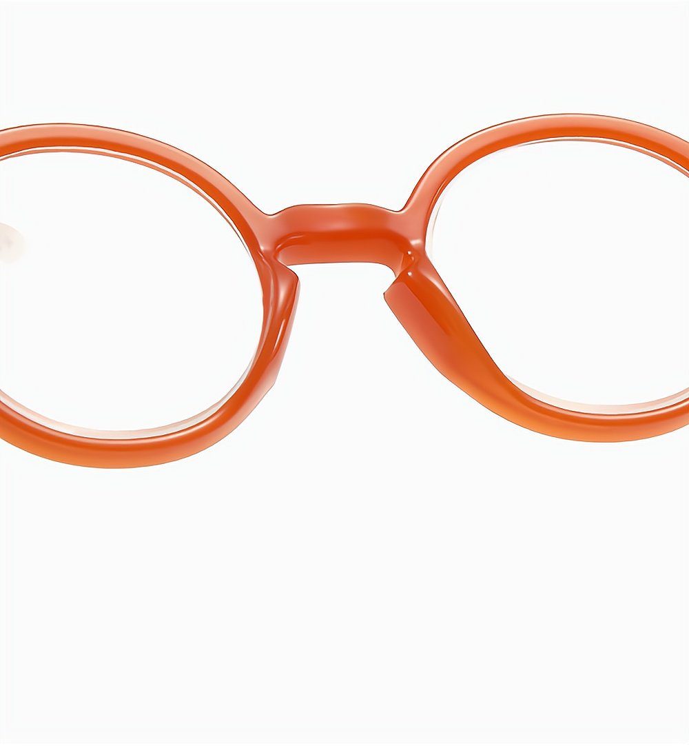 PACIEA Lesebrille Mode bedruckte Rahmen anti bruan Gläser blaue presbyopische