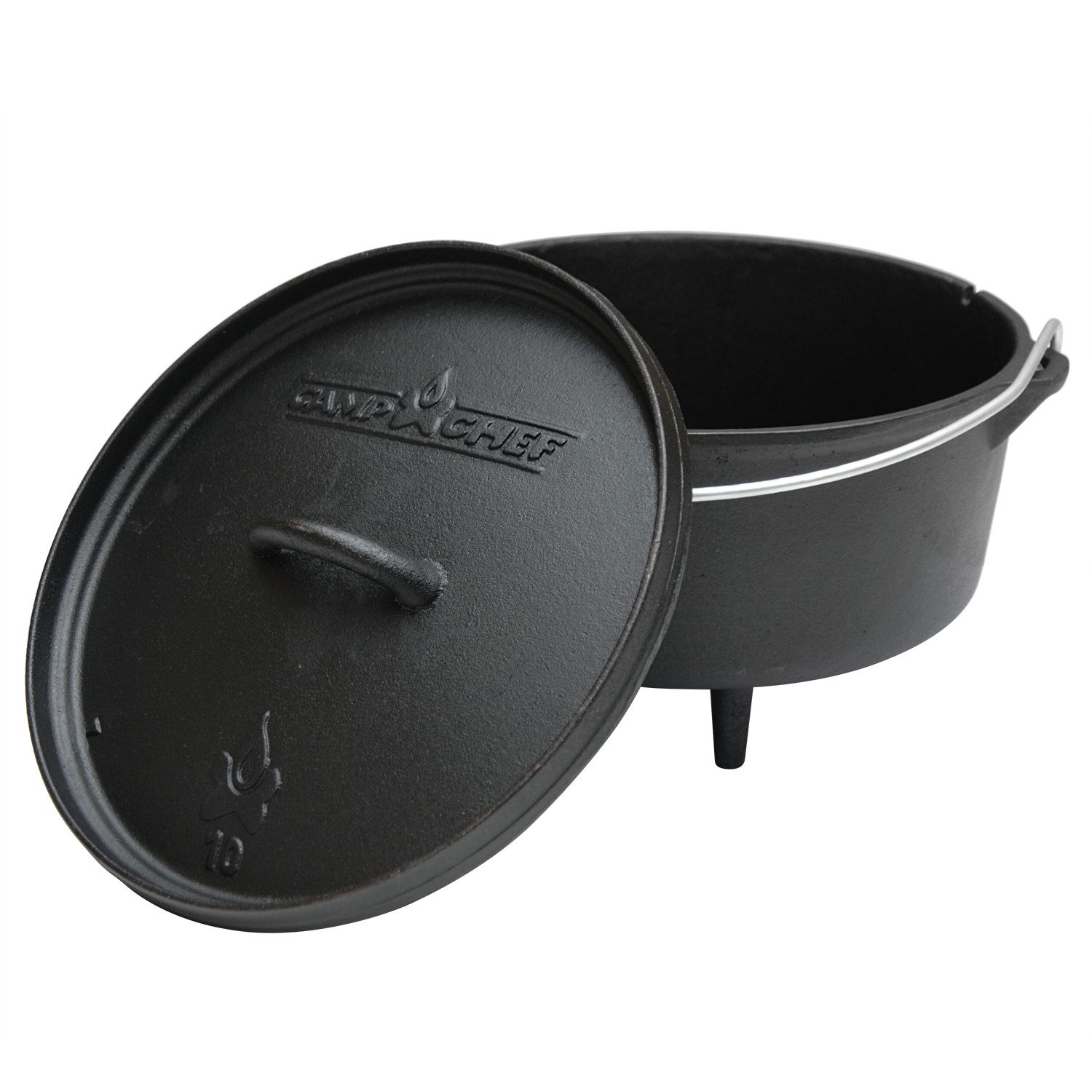 Camp Chef Grilltopf Camp Chef Classic Deep Dutch Oven SDO-10D, Gusseisen