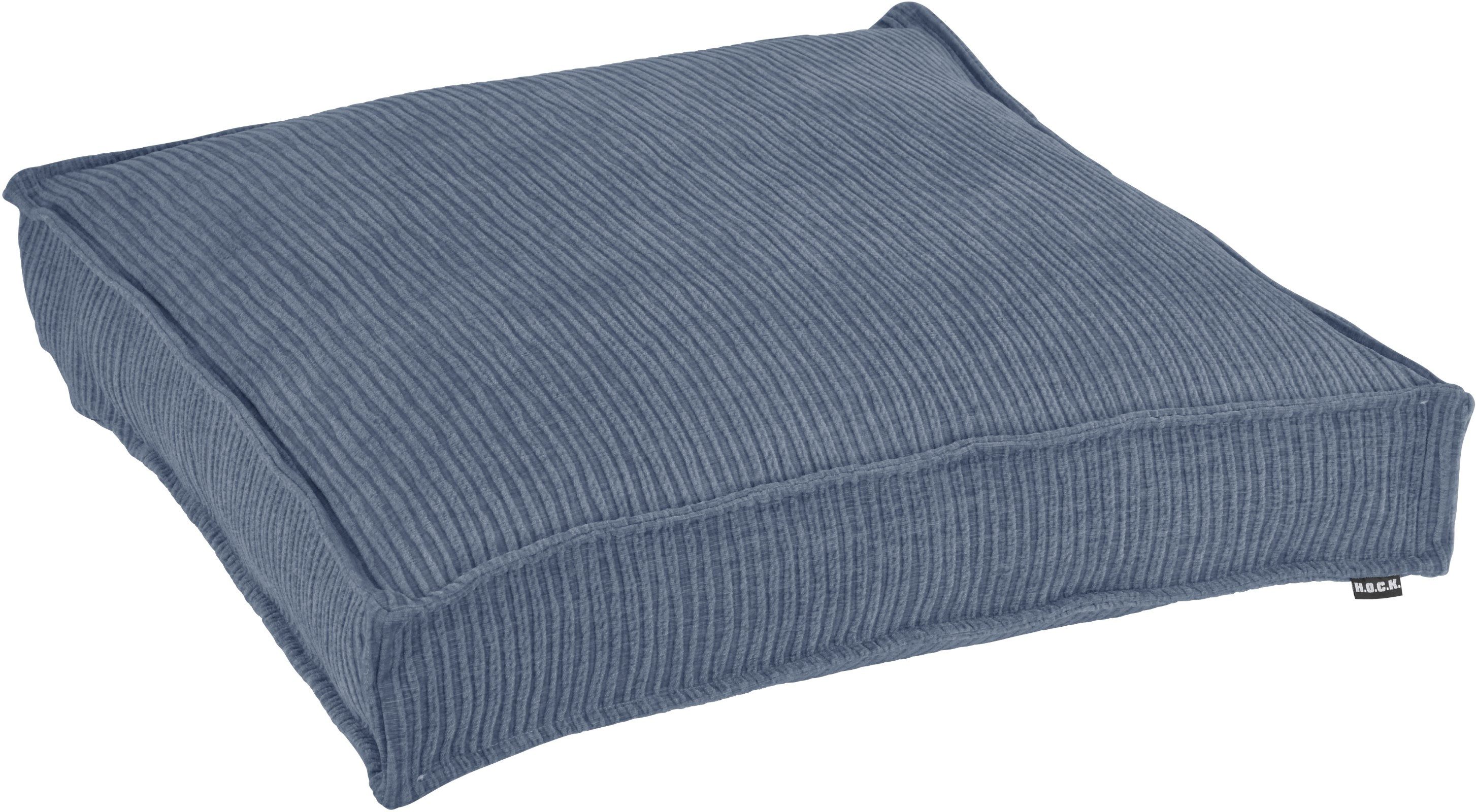 H.O.C.K. Bodenkissen Jonny, Cordkissen inkl. Füllung, 60x60x10cm, Bodenkiss günstig online kaufen
