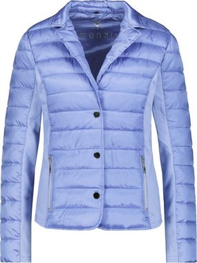 Monari Steppjacke Leichte Steppjacke mit Sweatstoff