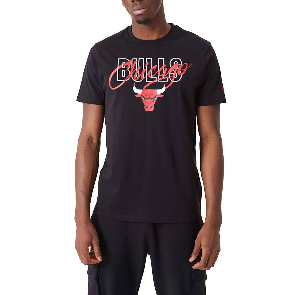 New Era T-Shirt T-Shirt New Era Script Chicago Bulls