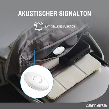 4smarts Standort-Finder SkyTag Slim 2er Set GPS-Tracker (Multi-Pack AirTag Alternative Wo ist? Find My Mfi-zertifiziert)