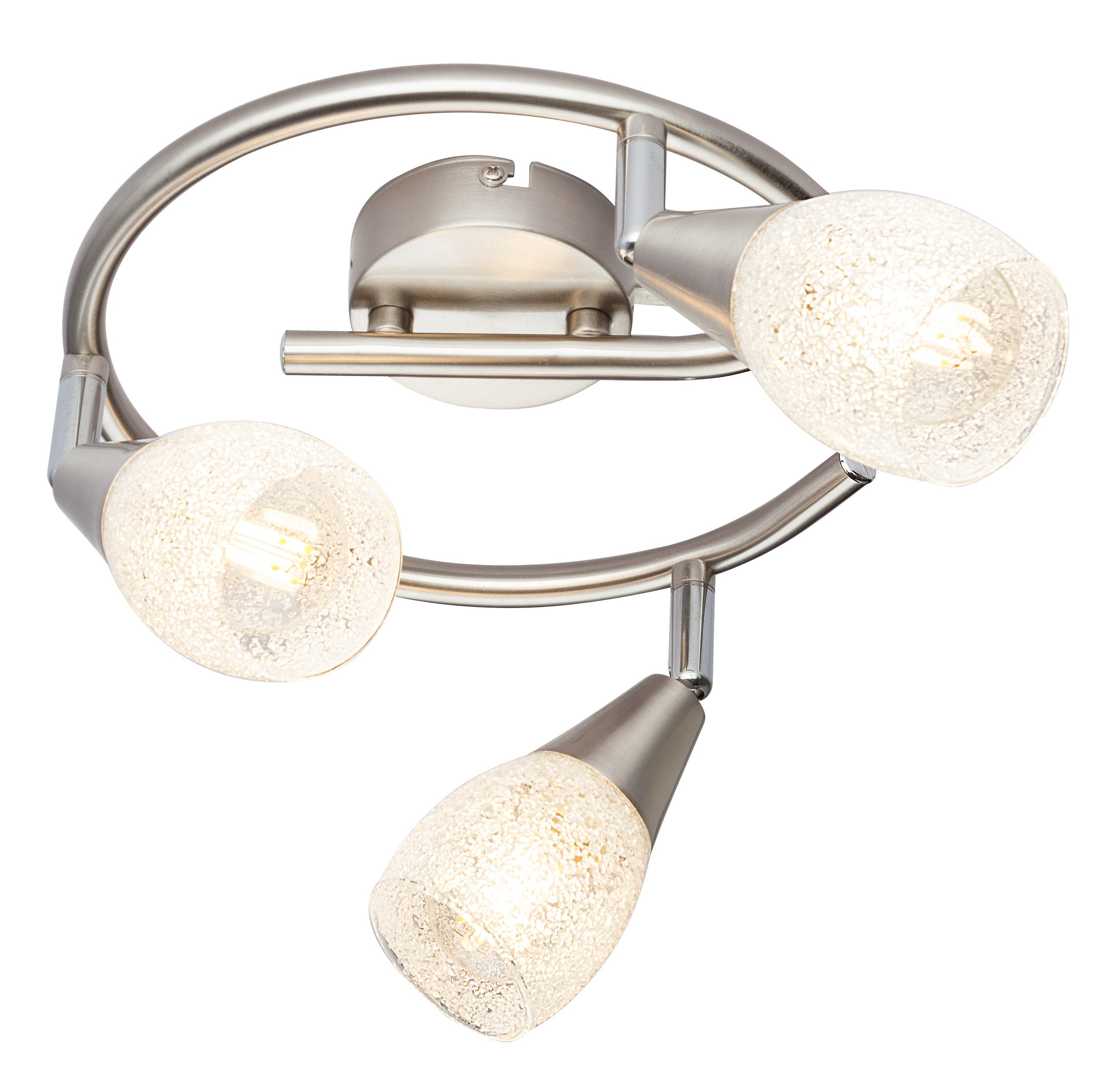 GLOBO LIGHTING Deckenstrahler FRANZISKA, ohne Leuchtmittel, Deckenspot/Flur/Wohnzimmer/Schlafzimmer