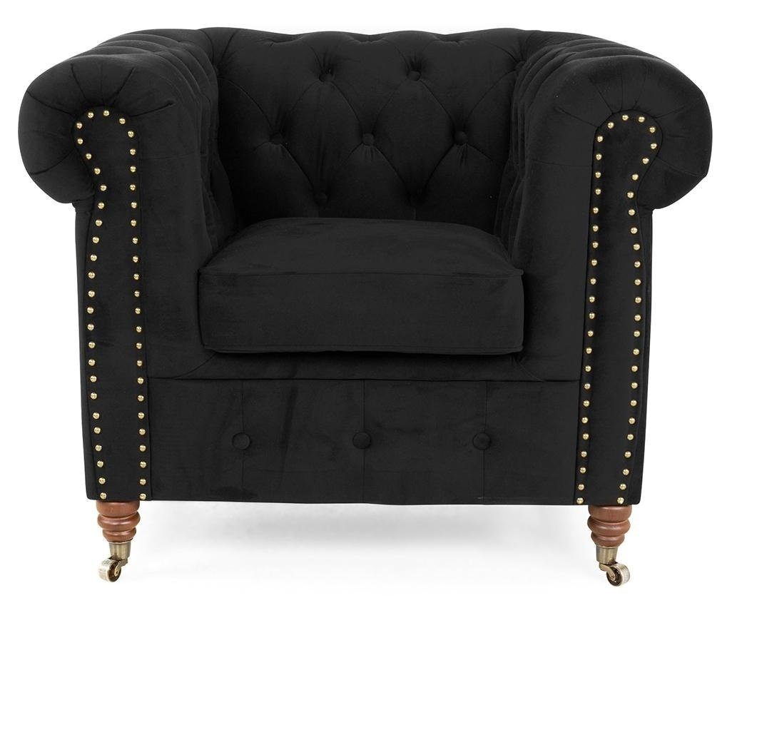 Sessel, Club Luxus Sofa JVmoebel Leder Lounge Couch 1 Sitzer Relax Sessel Polster Design Fernseh