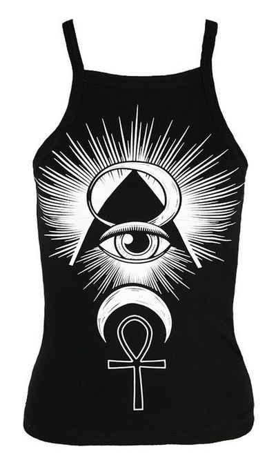 Restyle Print-Shirt Gothic Top von Restyle "Third Eye"