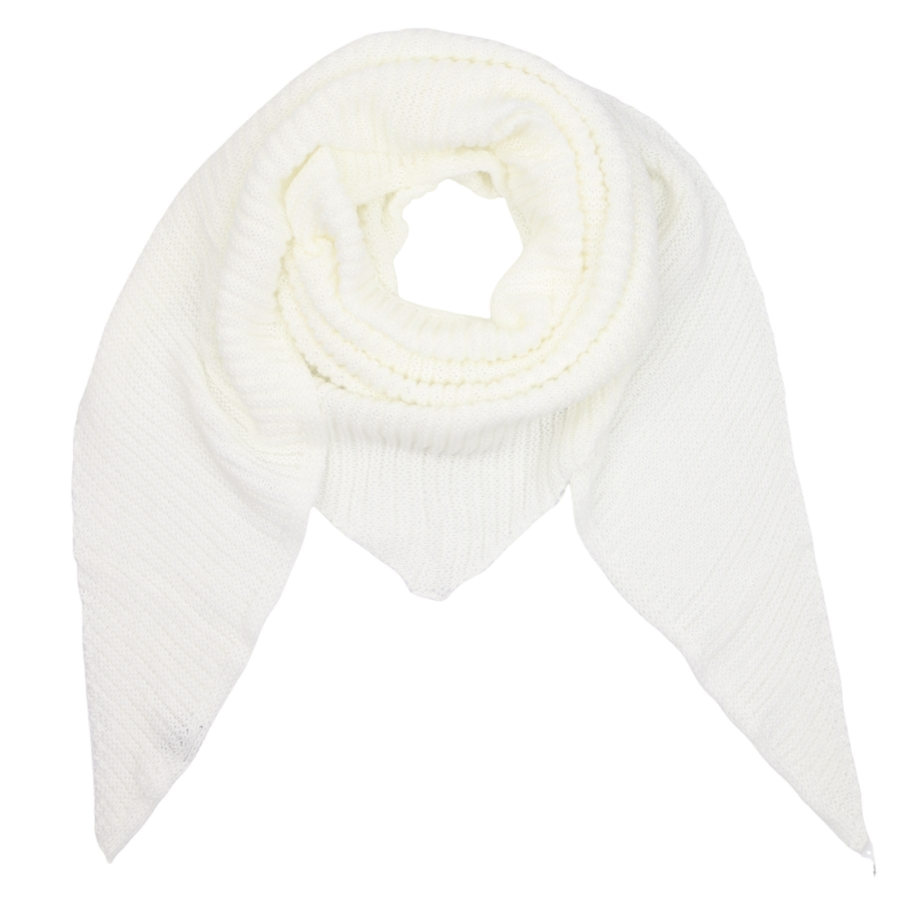 MIRROSI Dreieckstuch Strickschal warmer Dreiecksschal XXL ca.80x210 cm, Lei günstig online kaufen