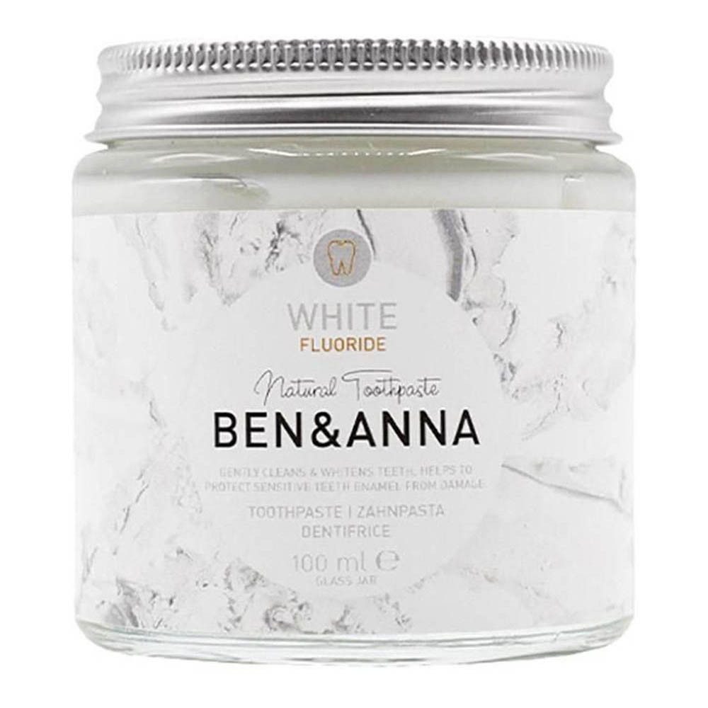 Ben & Anna Zahnpasta Zahnpasta im Glas - White Fluoride 100ml
