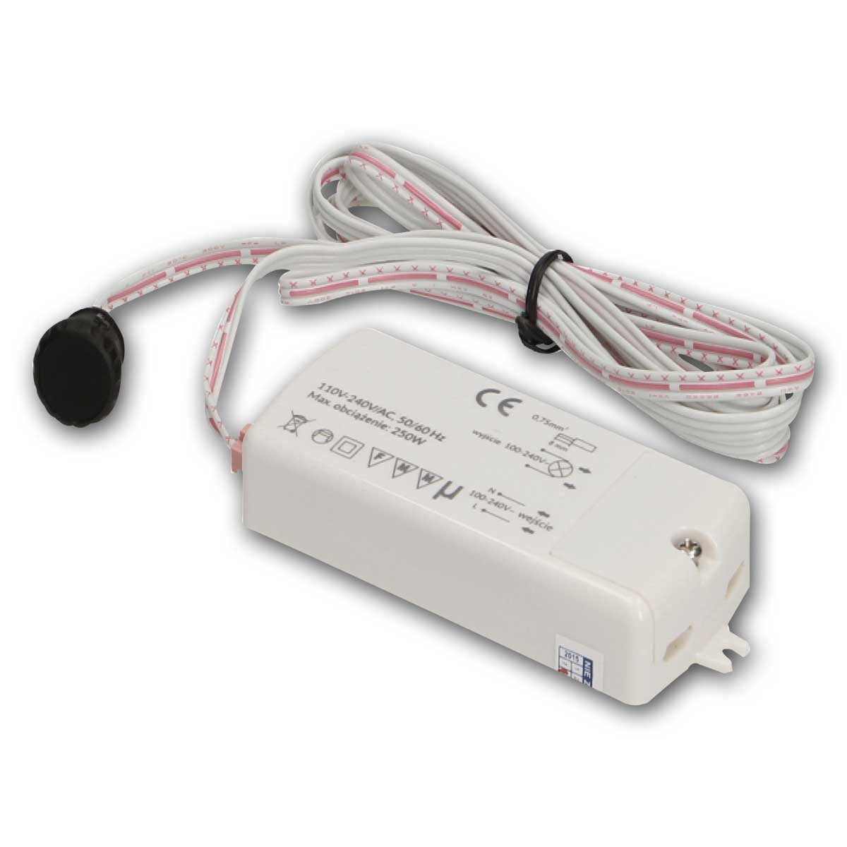 world-trading-net Schalter Berührungsloser Sensor-Schalter 2,5A/230V, 1-polig