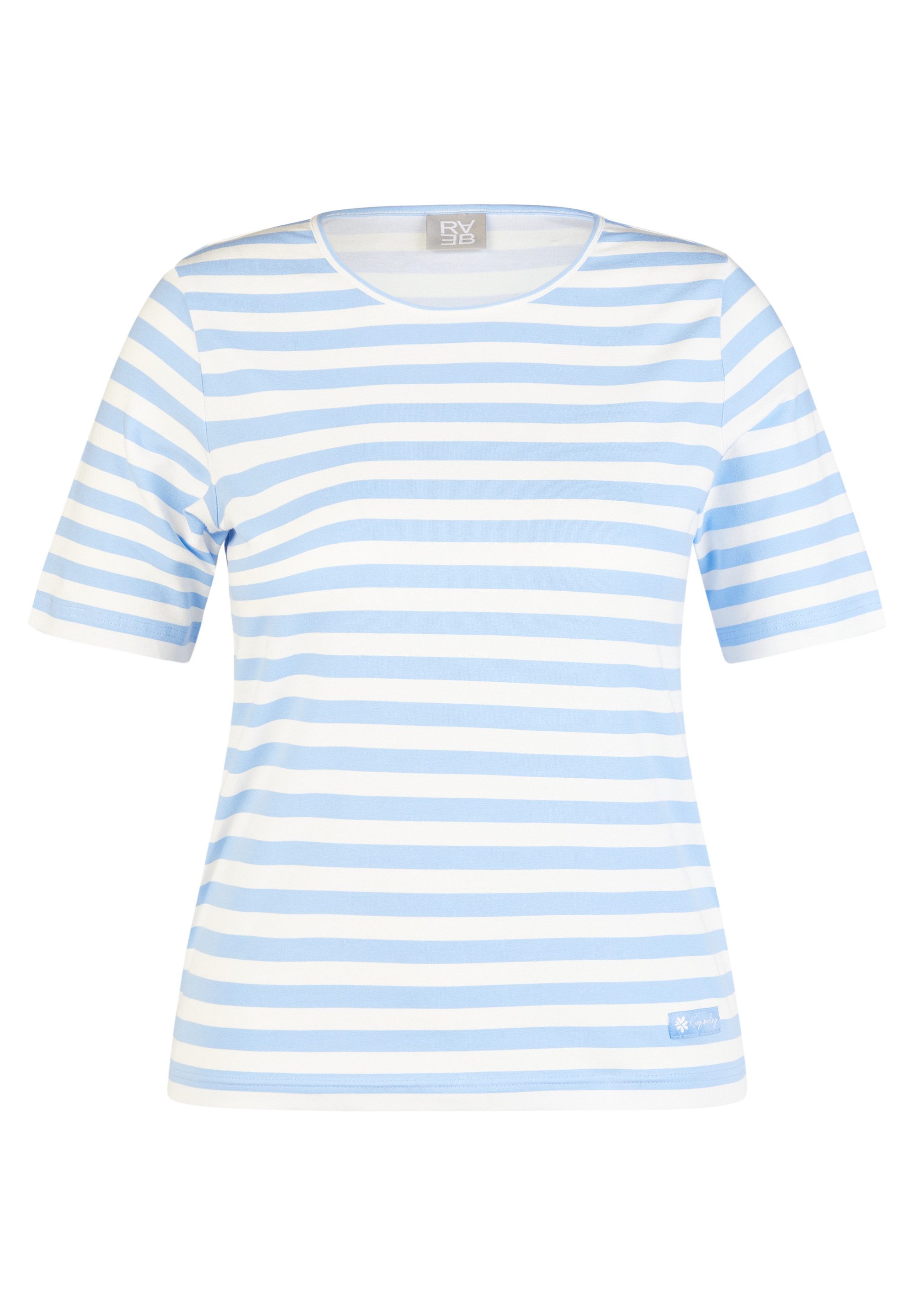 Rabe Print-Shirt im Streifen-Look